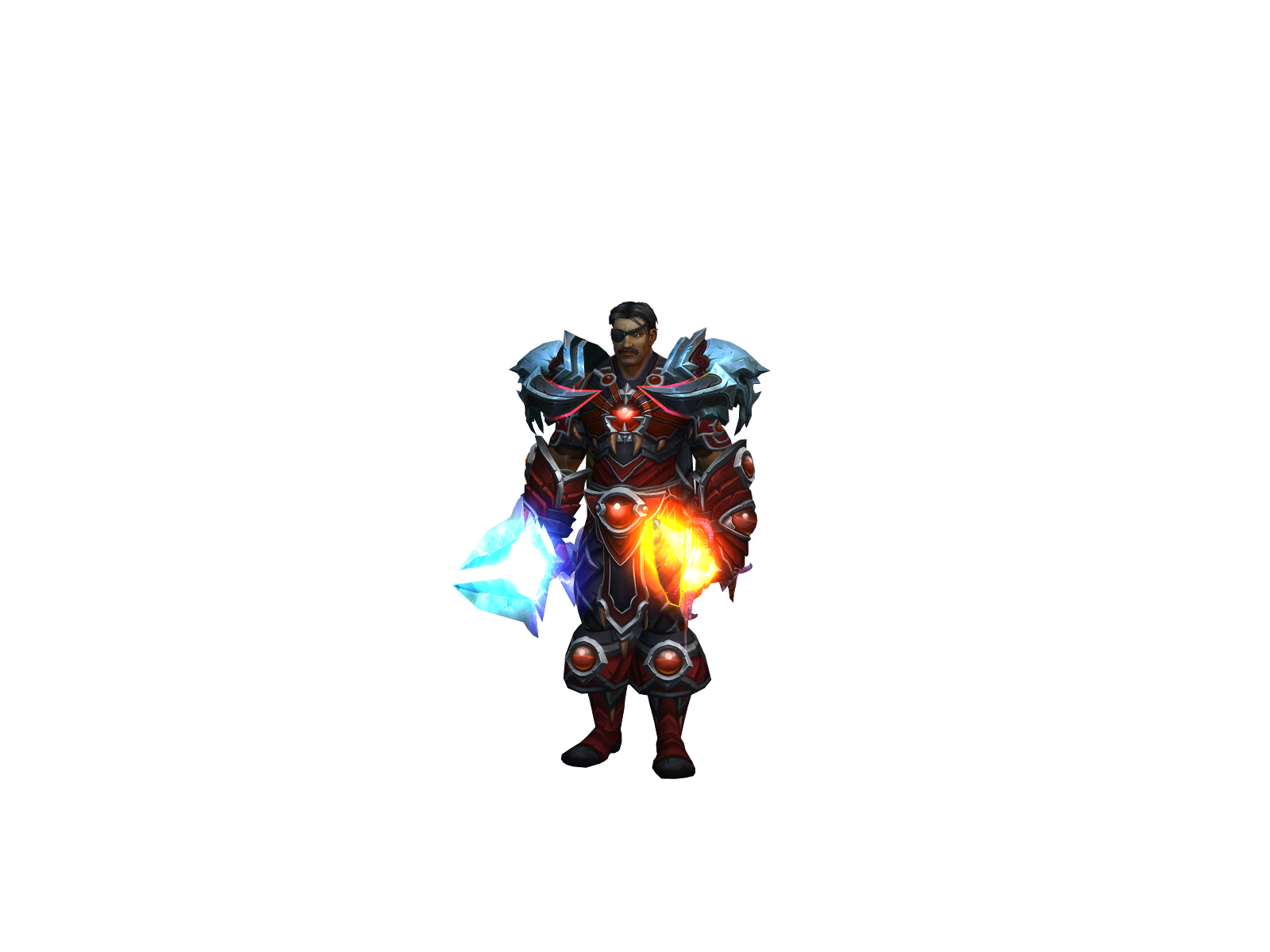 Clárke 3D character render