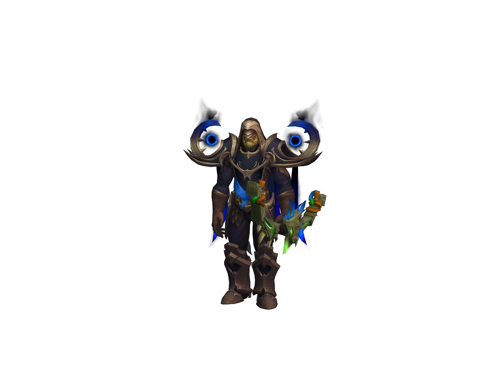 Ambersturd 3D character render