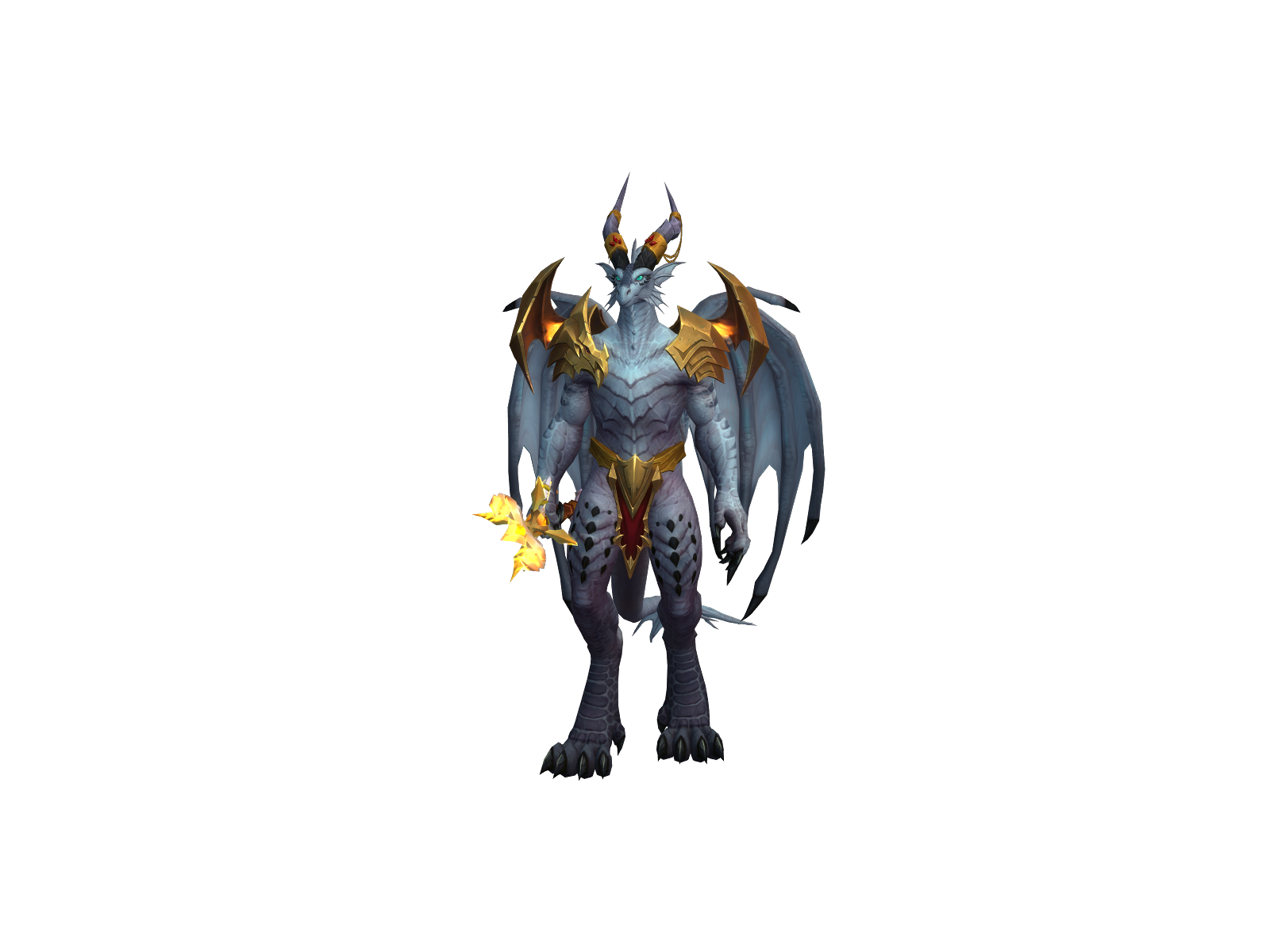 Dragekis 3D character render