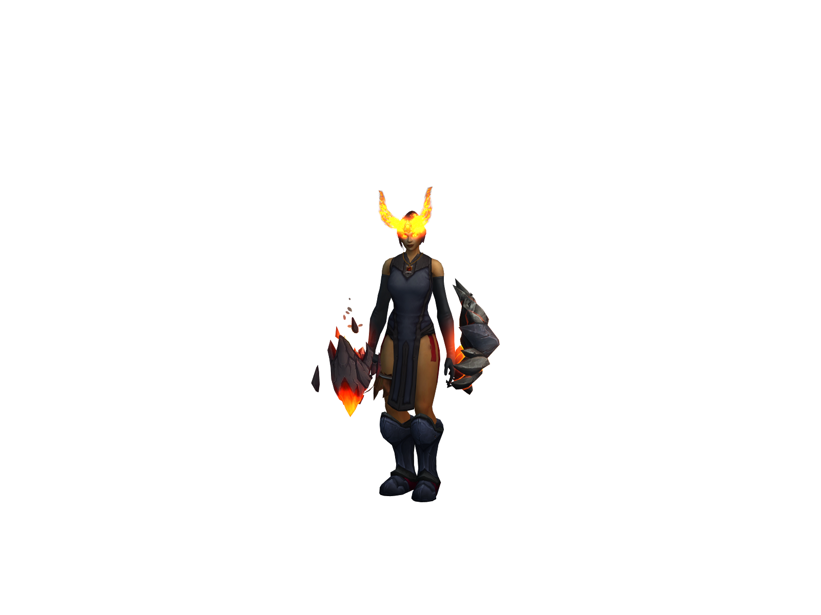 Høtstrike 3D character render