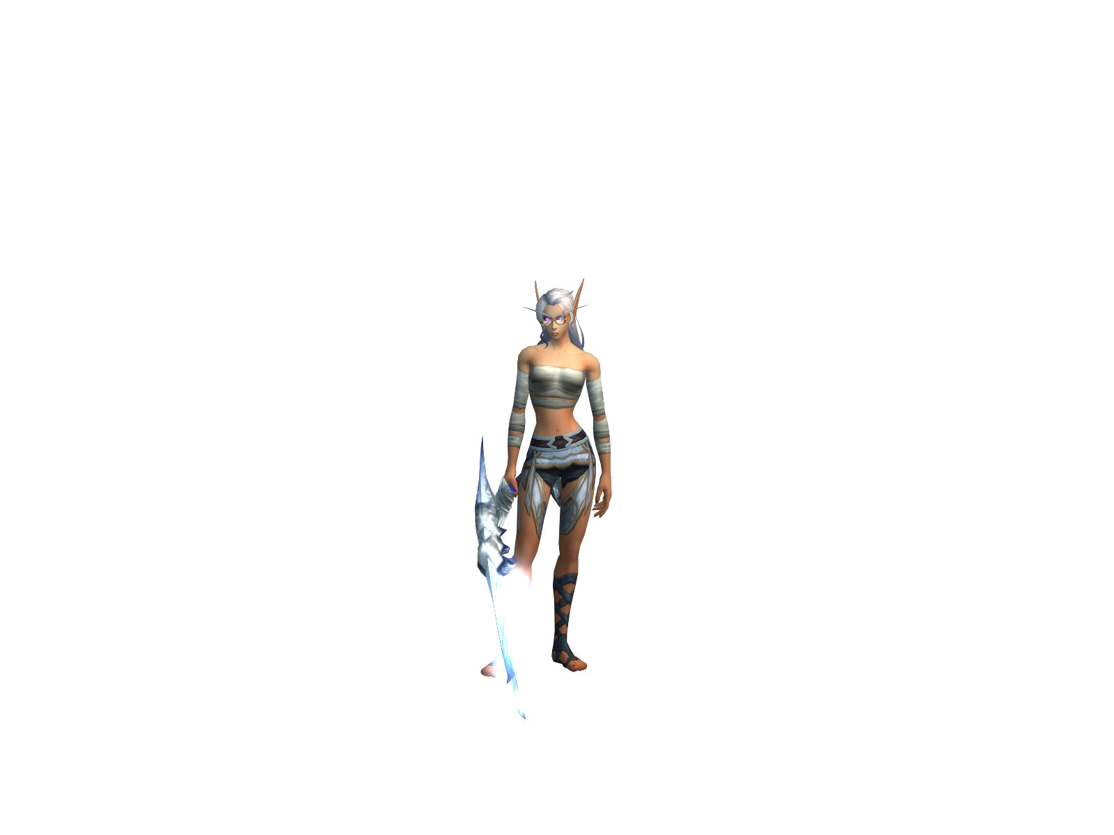 Akie 3D character render