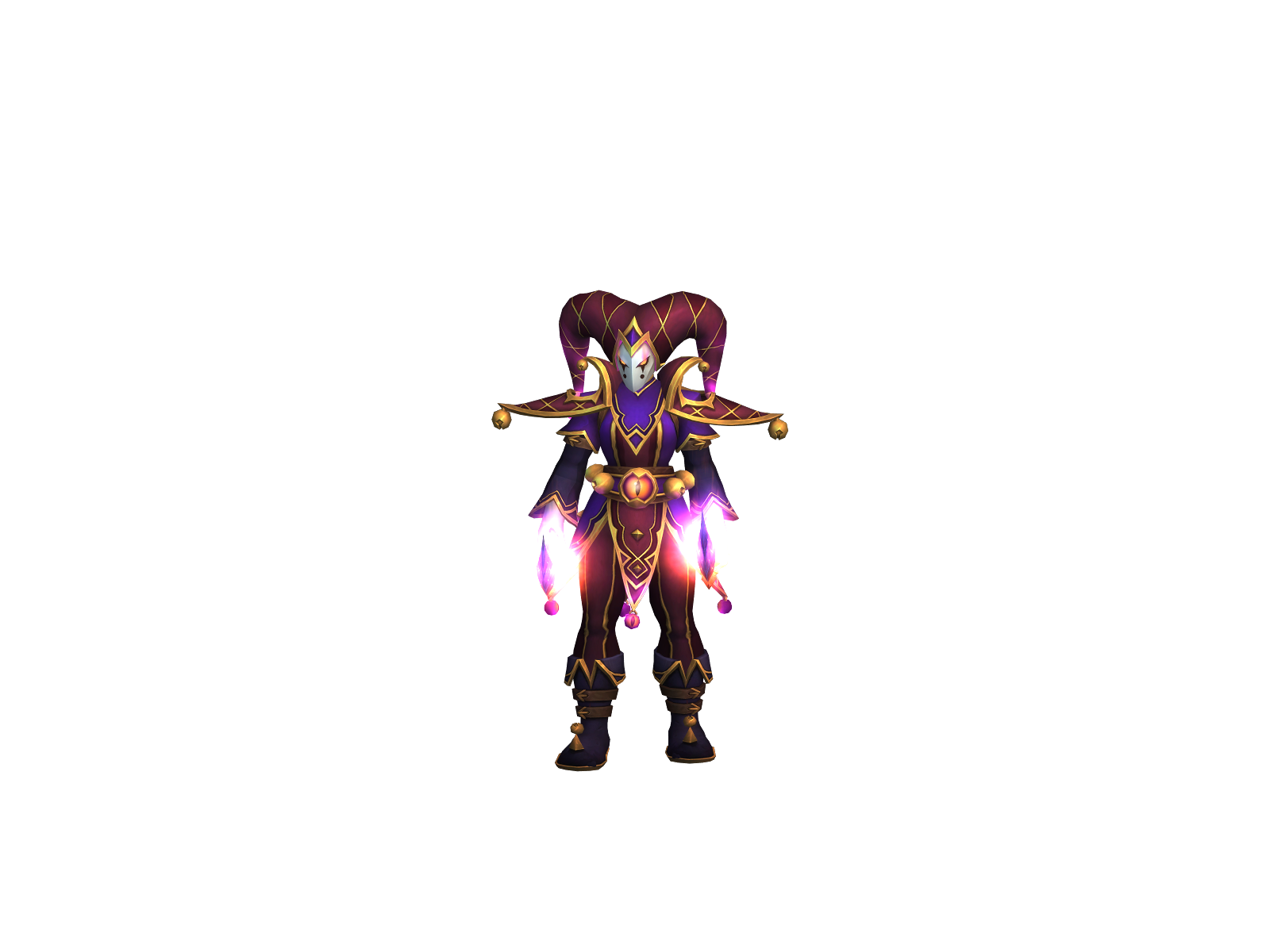 Forgetty 3D character render
