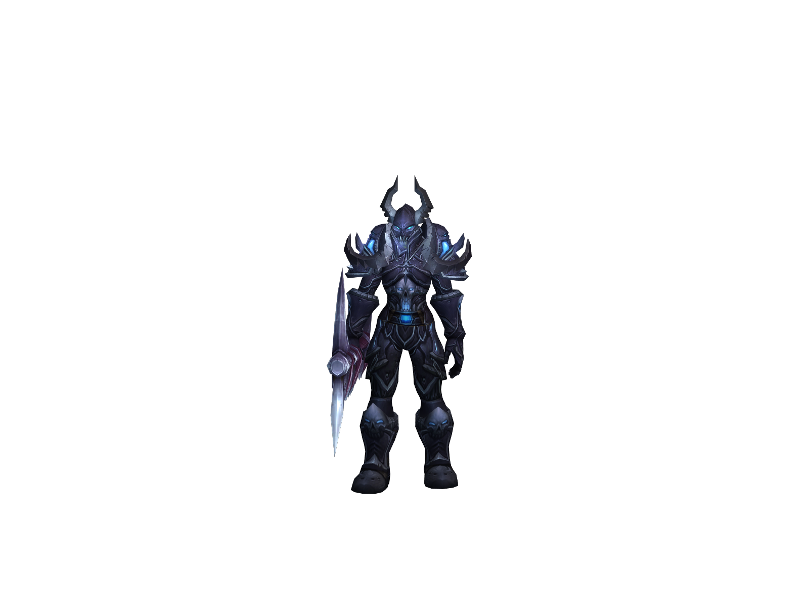 Blackshell 3D character render