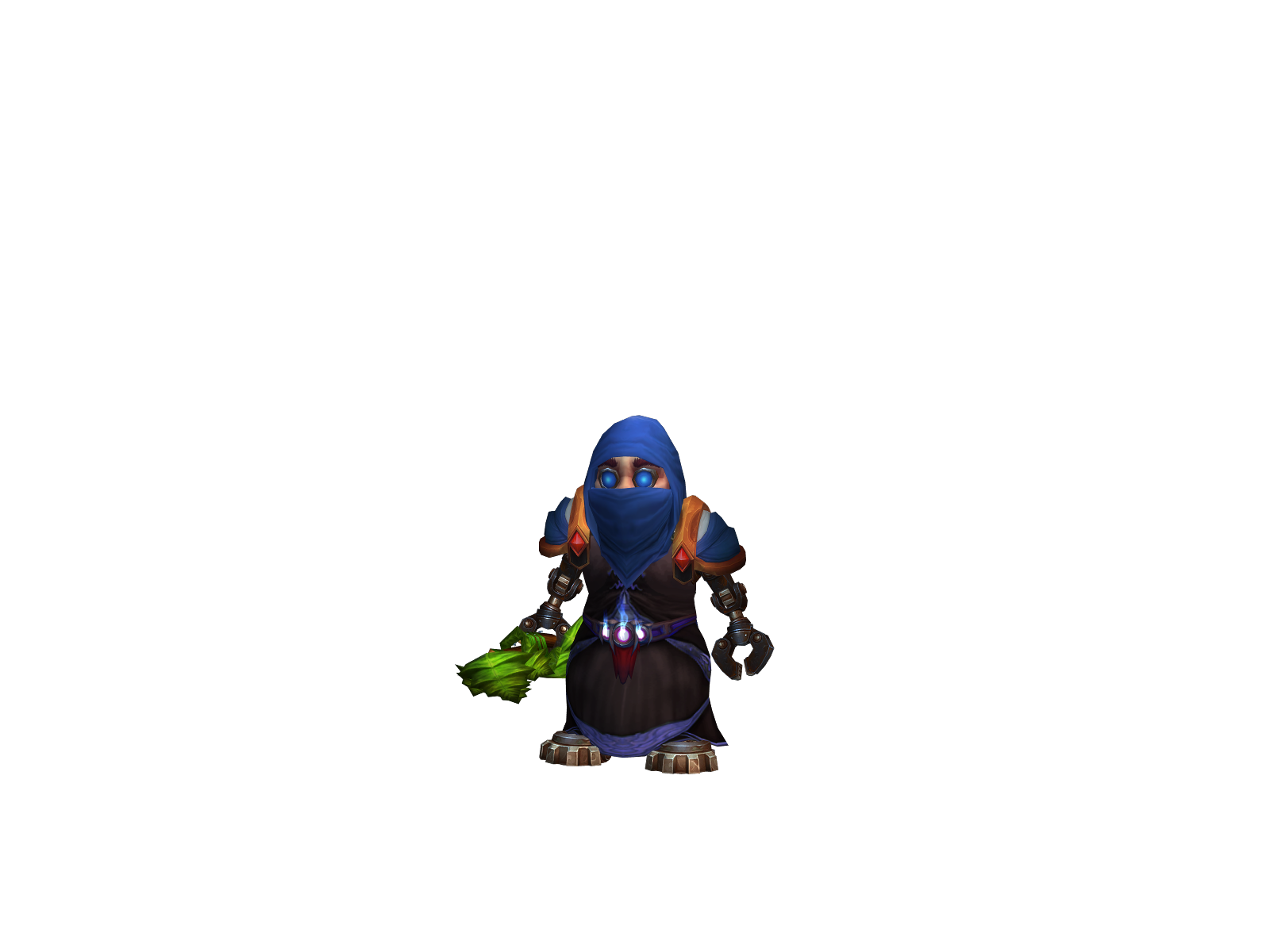 ómén 3D character render