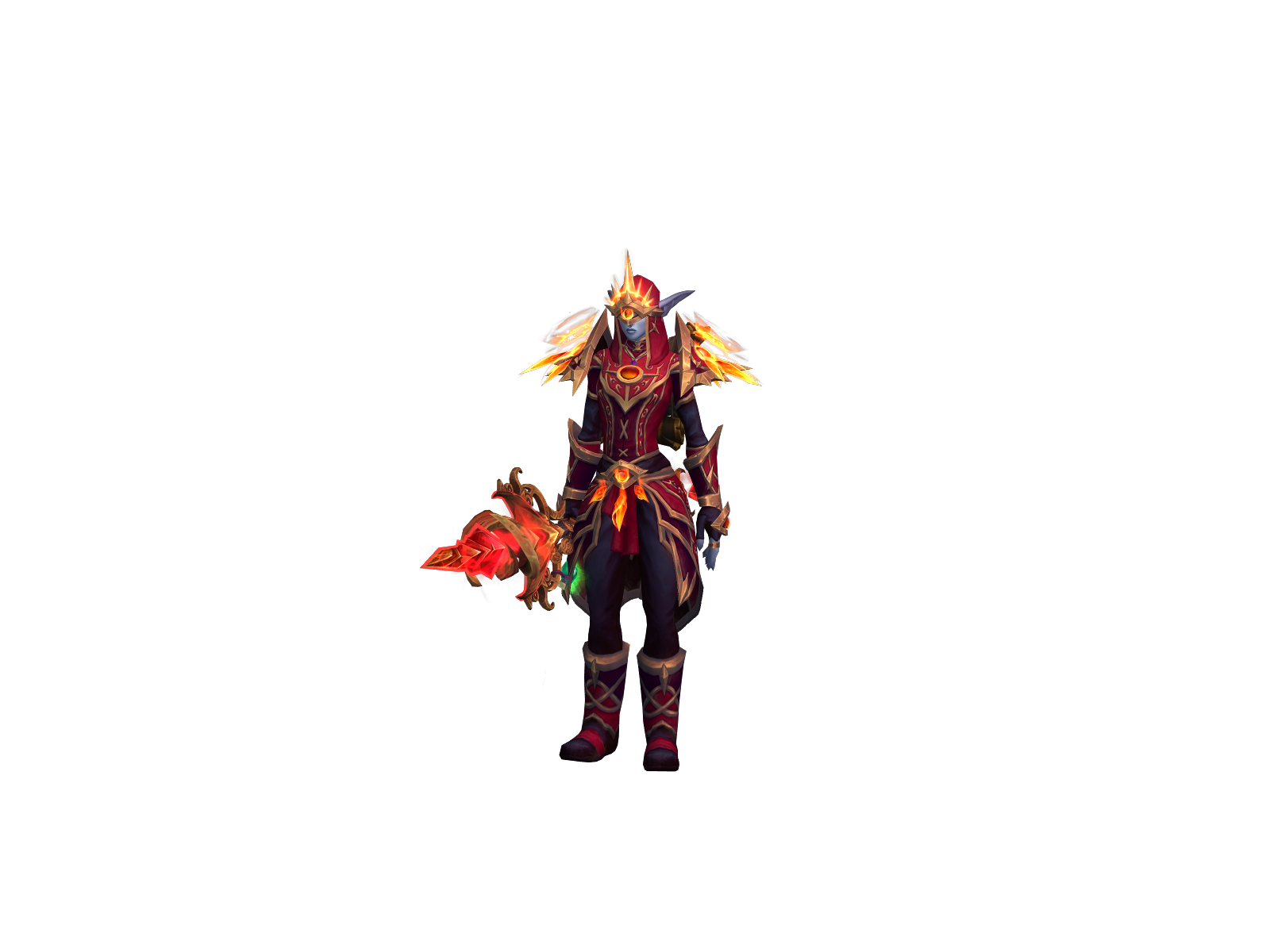 Nepti 3D character render