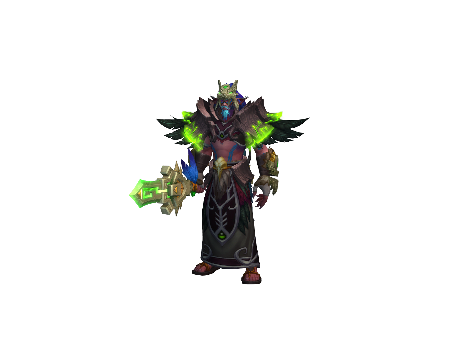 Choorka 3D character render