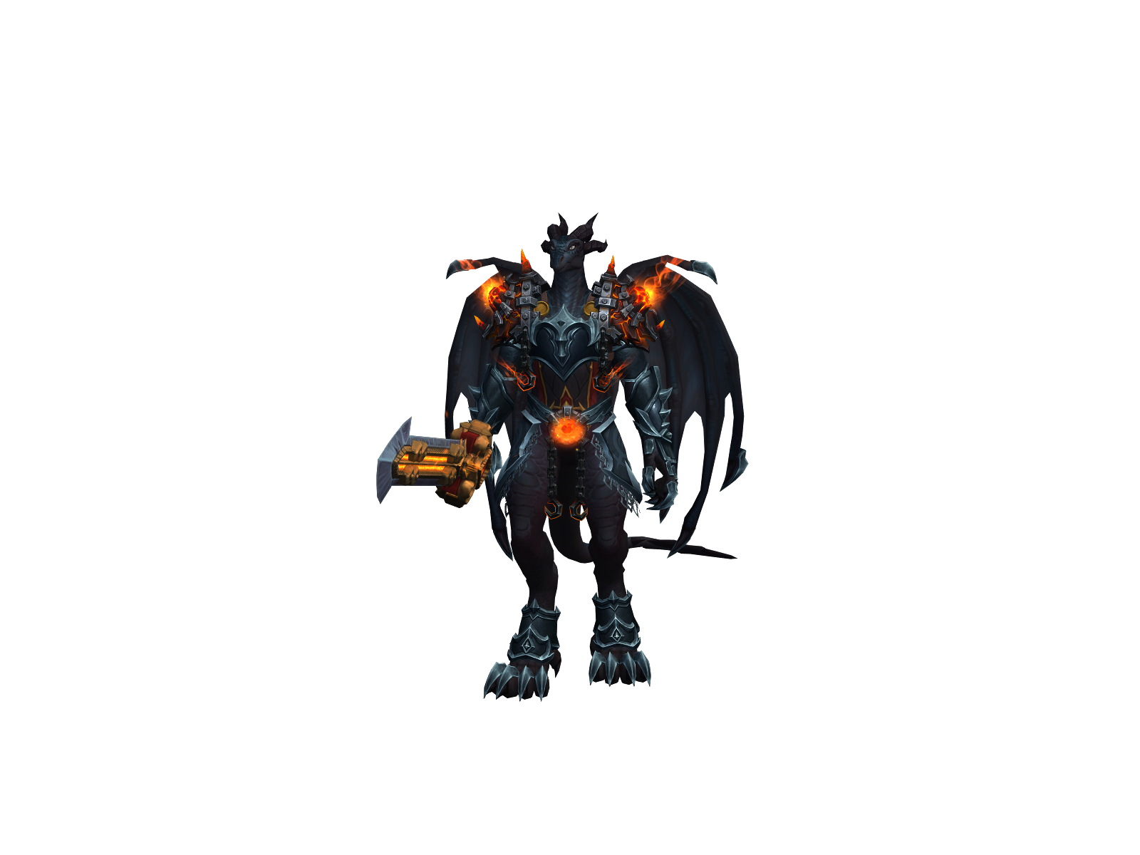 Fusroda 3D character render