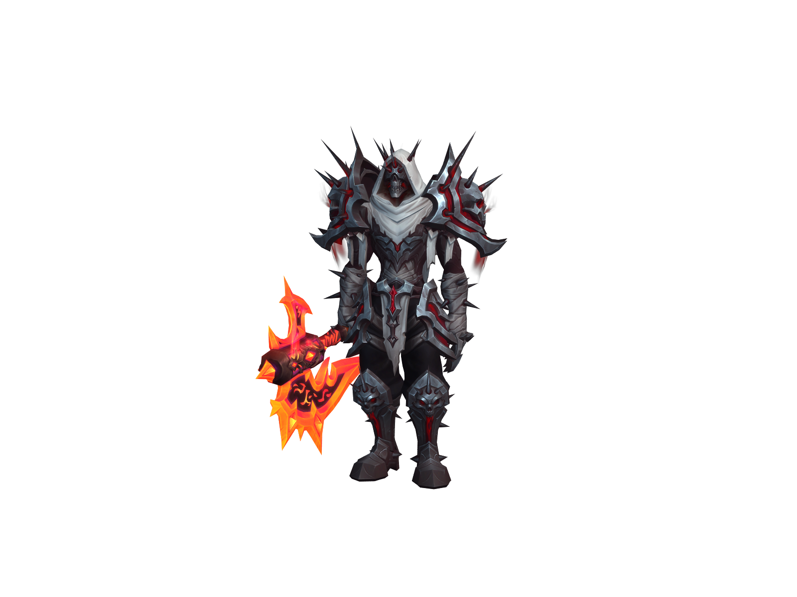 Ghoul 3D character render