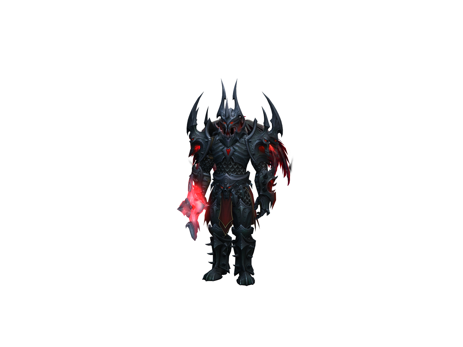 Bloodlord 3D character render