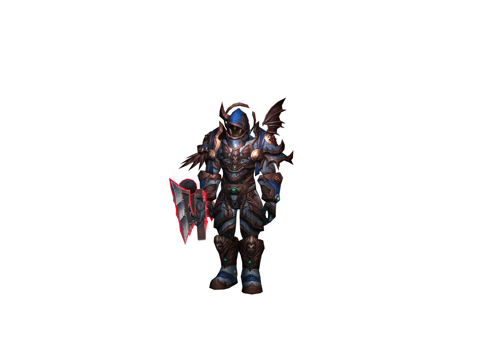 Ferelas 3D character render
