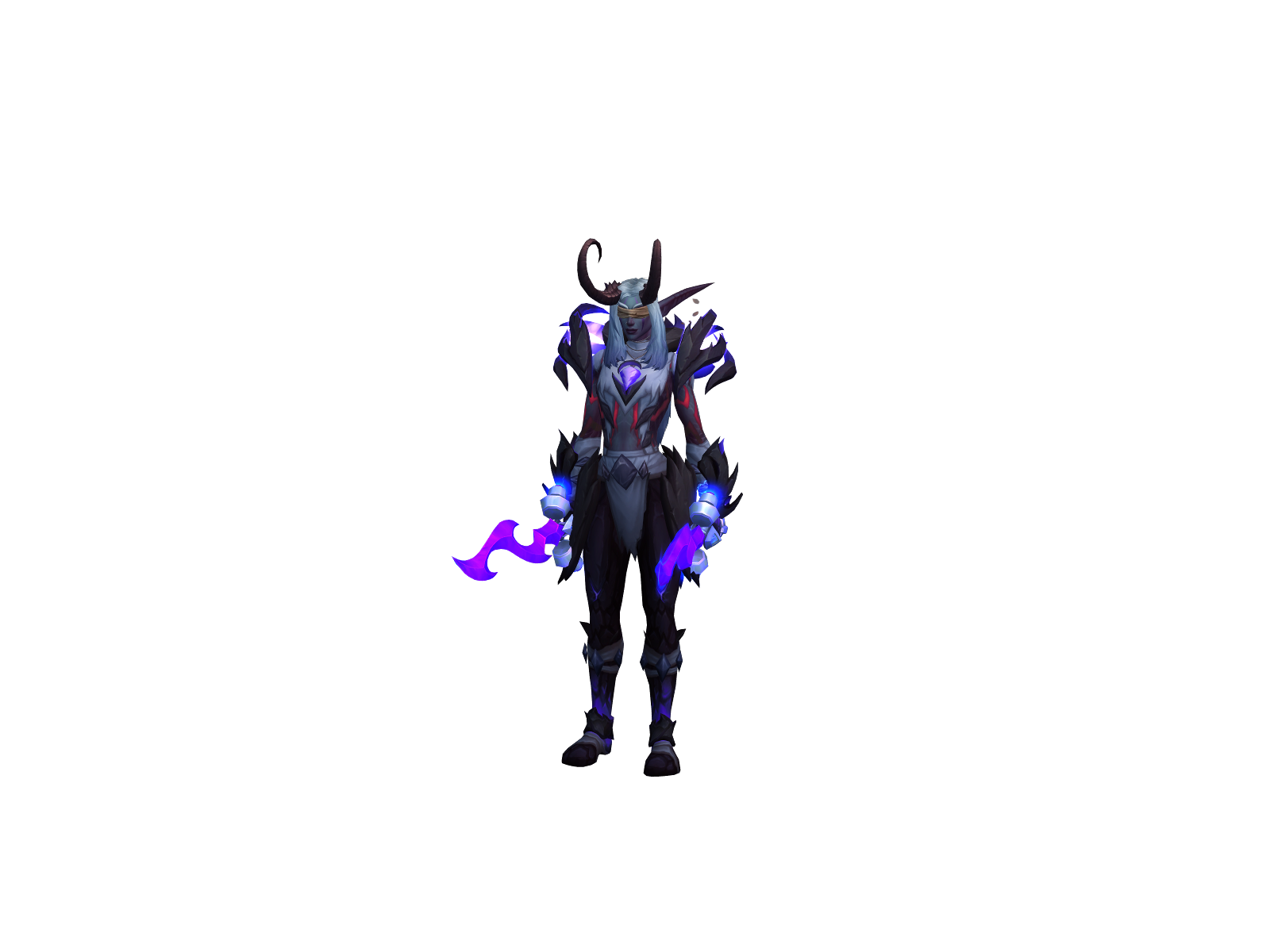 Azerael 3D character render