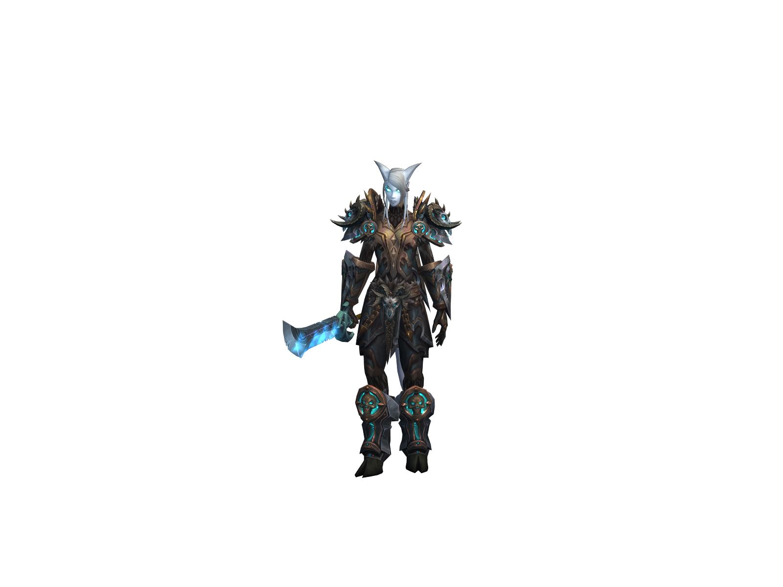 Zevira 3D character render