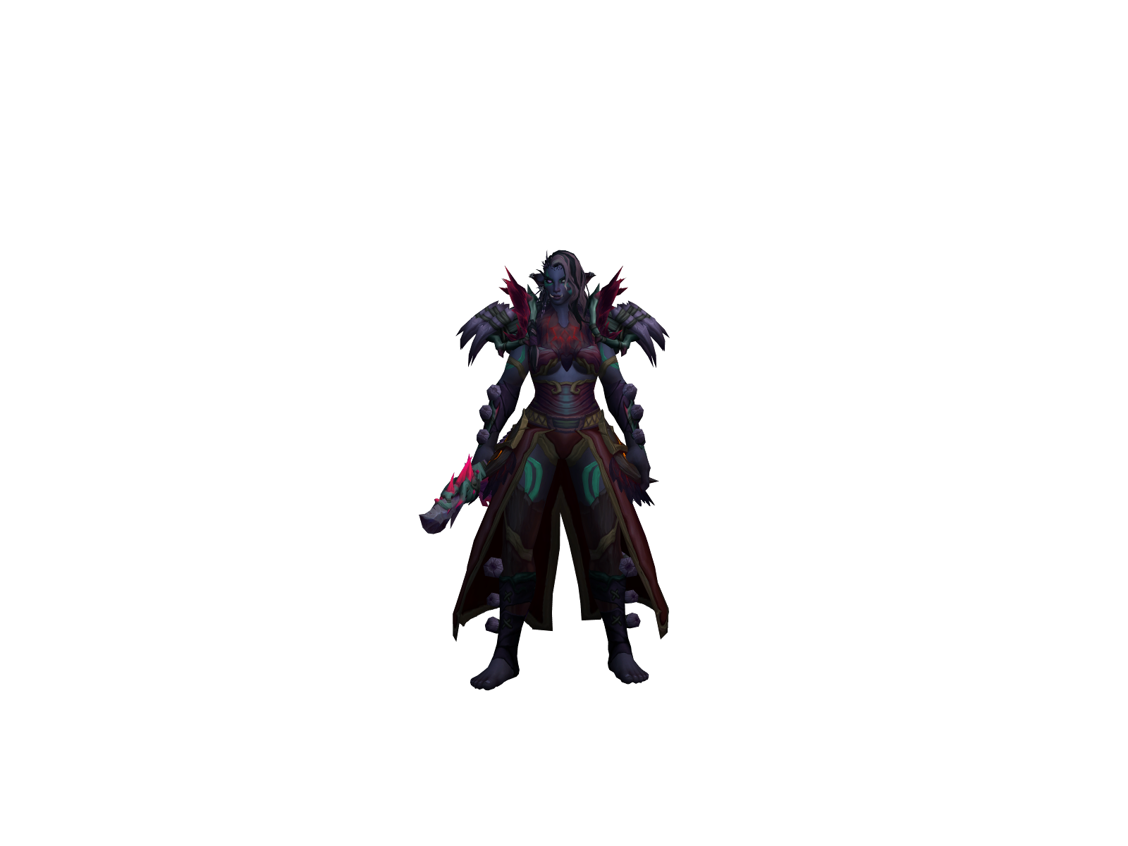 Laboeba 3D character render
