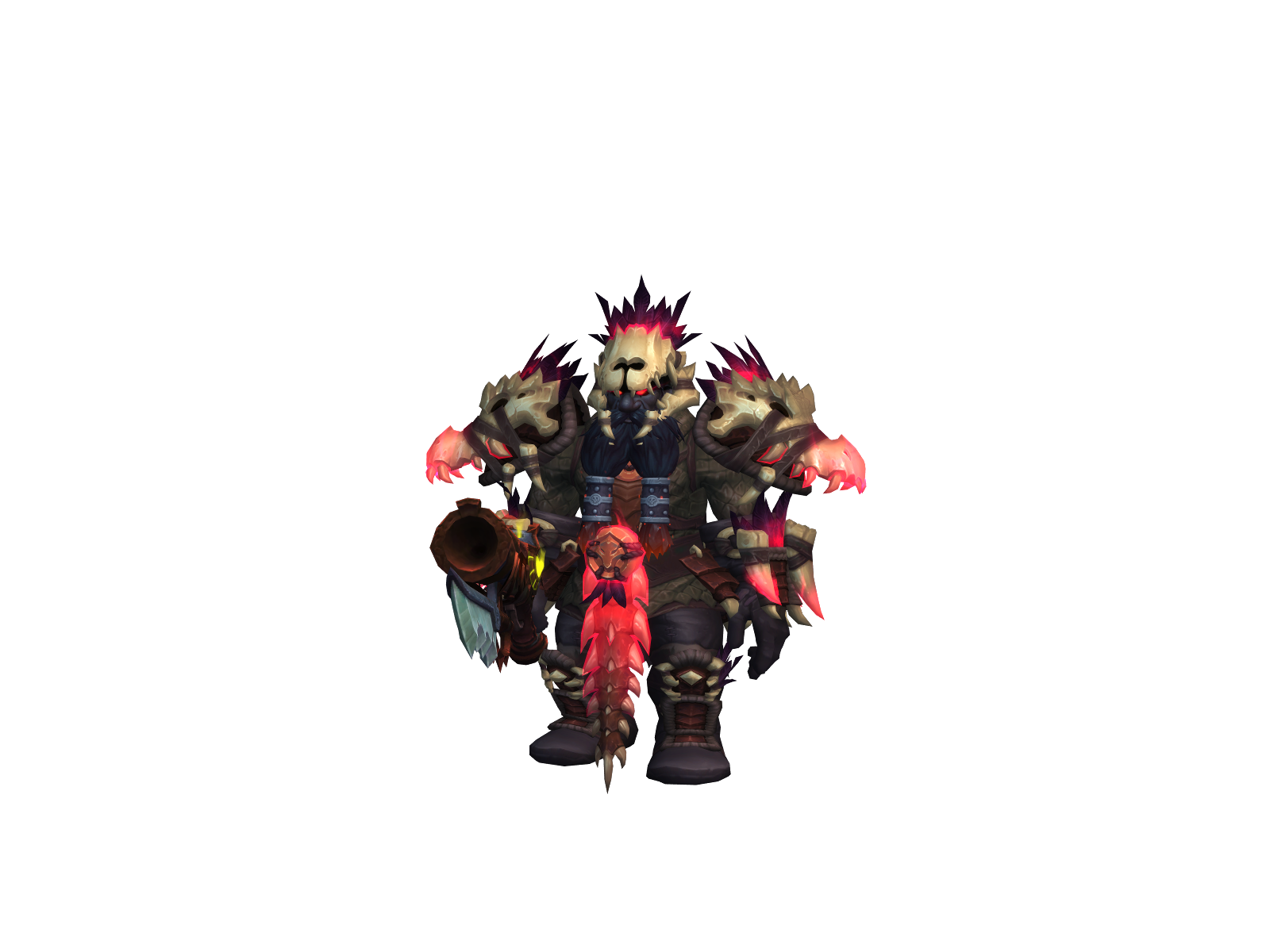 Hunterxo 3D character render