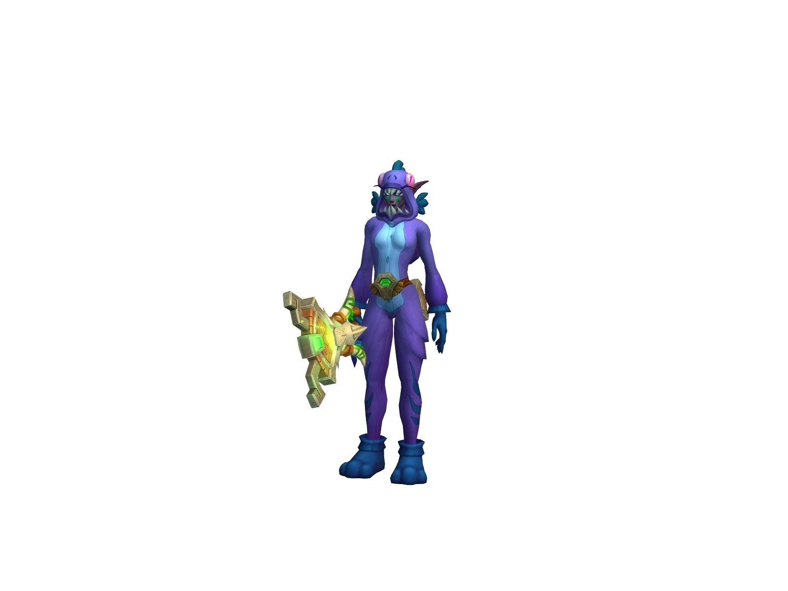 Frostitutkã 3D character render
