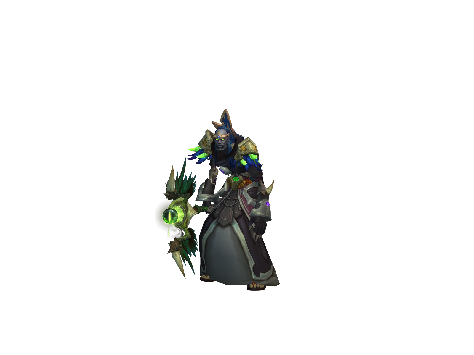 Mwxpriest 3D character render