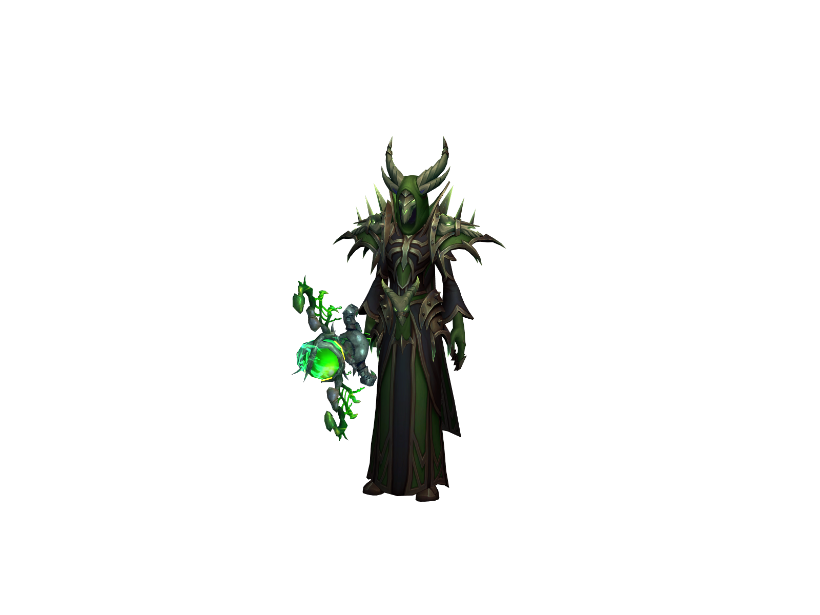 Unlock 3D character render
