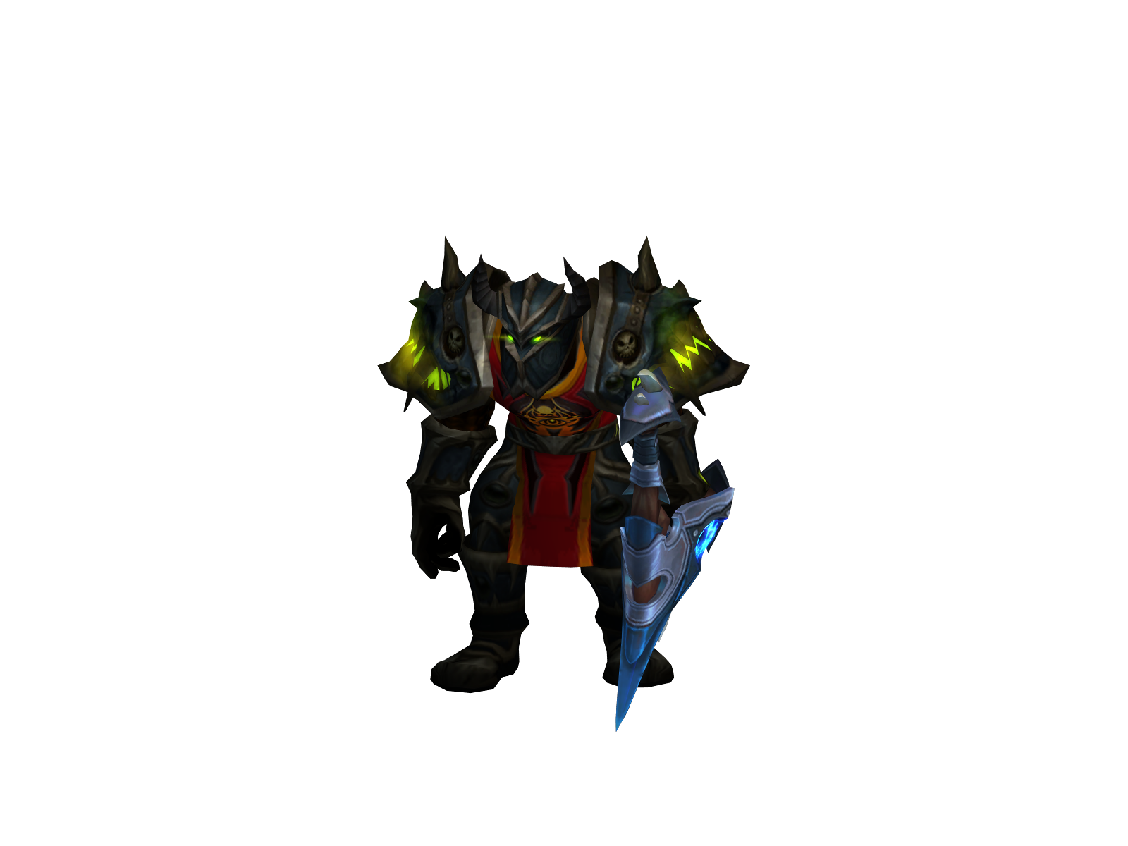 Kapen 3D character render