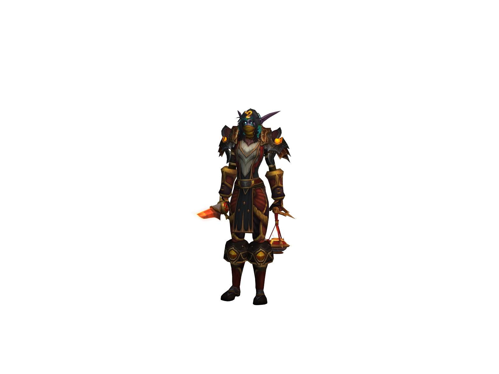 Idriana 3D character render