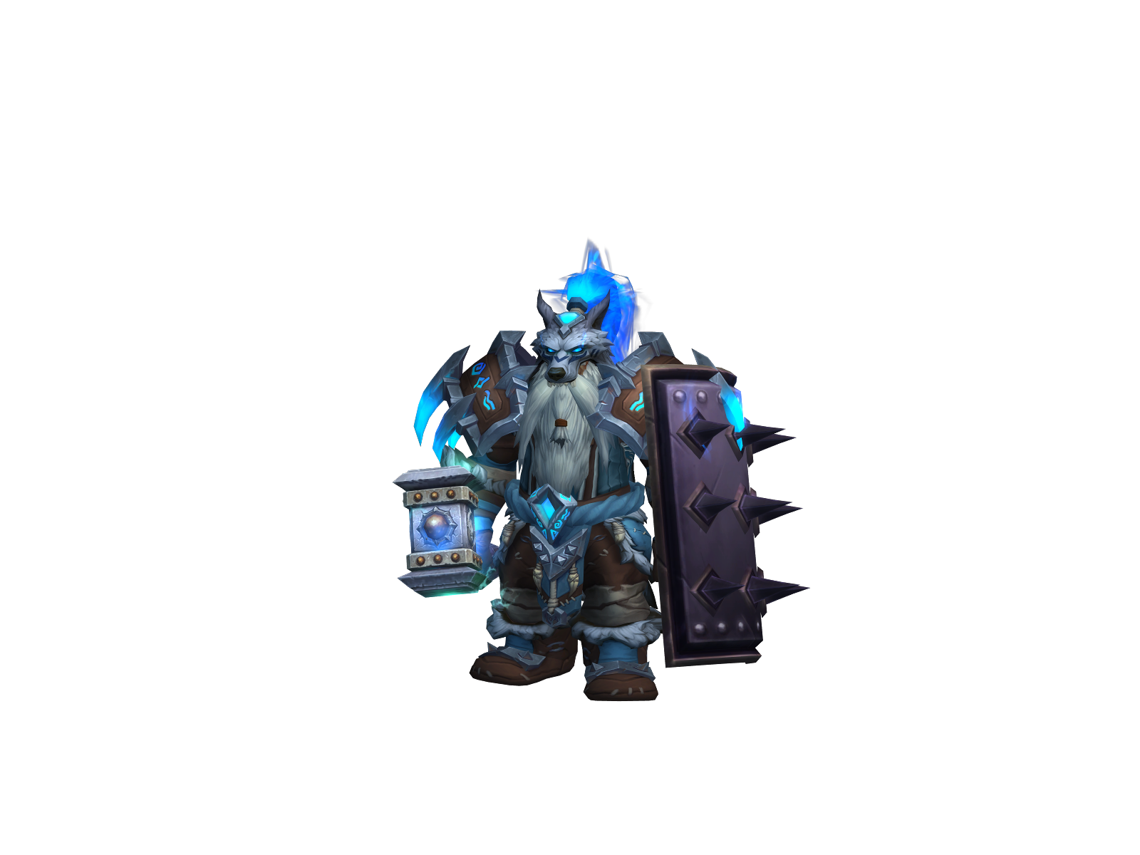 Valkamor 3D character render