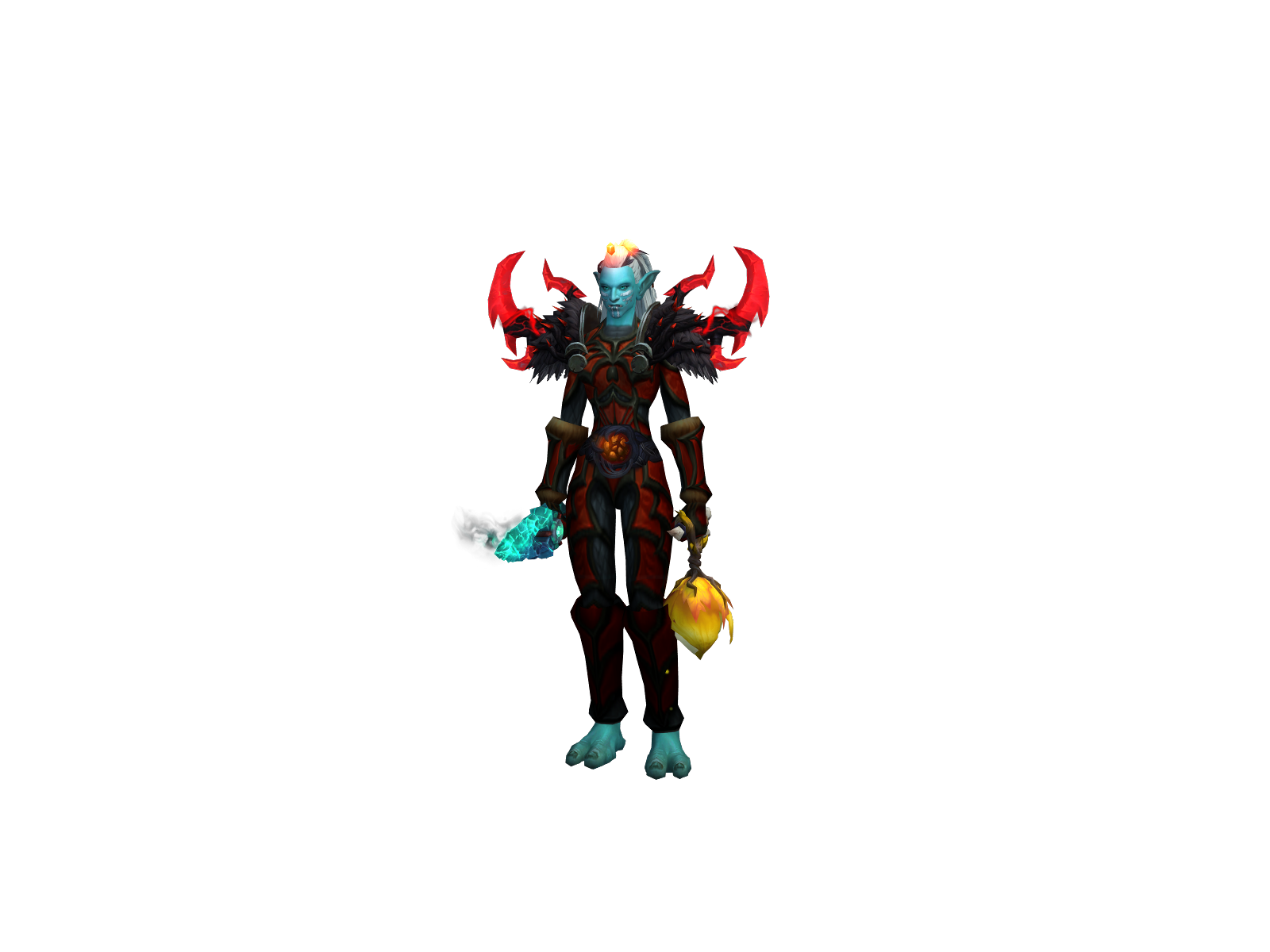 juvenile 3D character render