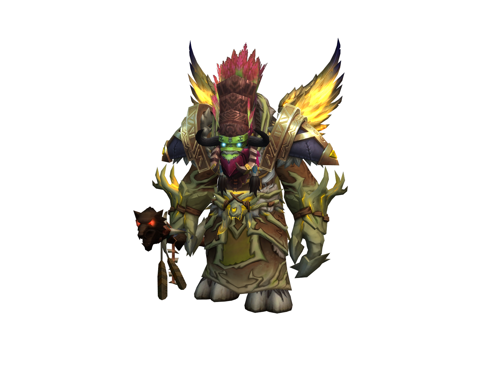 Amstachtér 3D character render