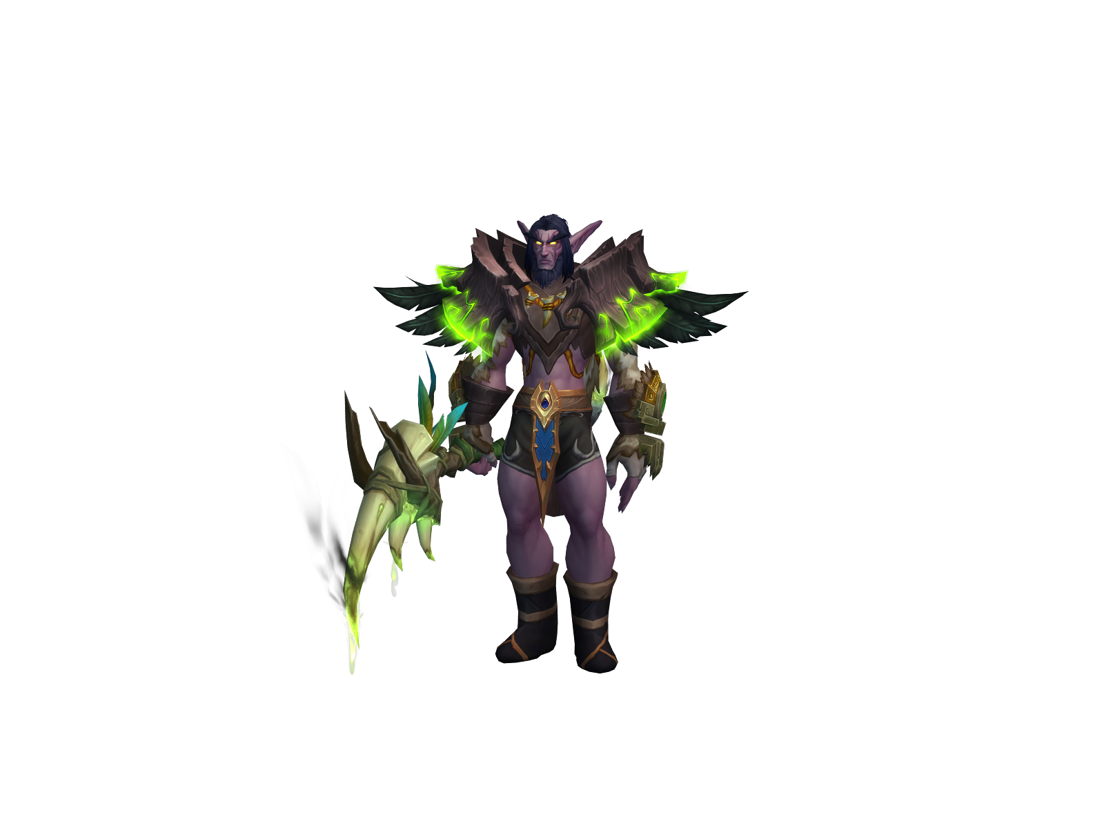Velurion 3D character render