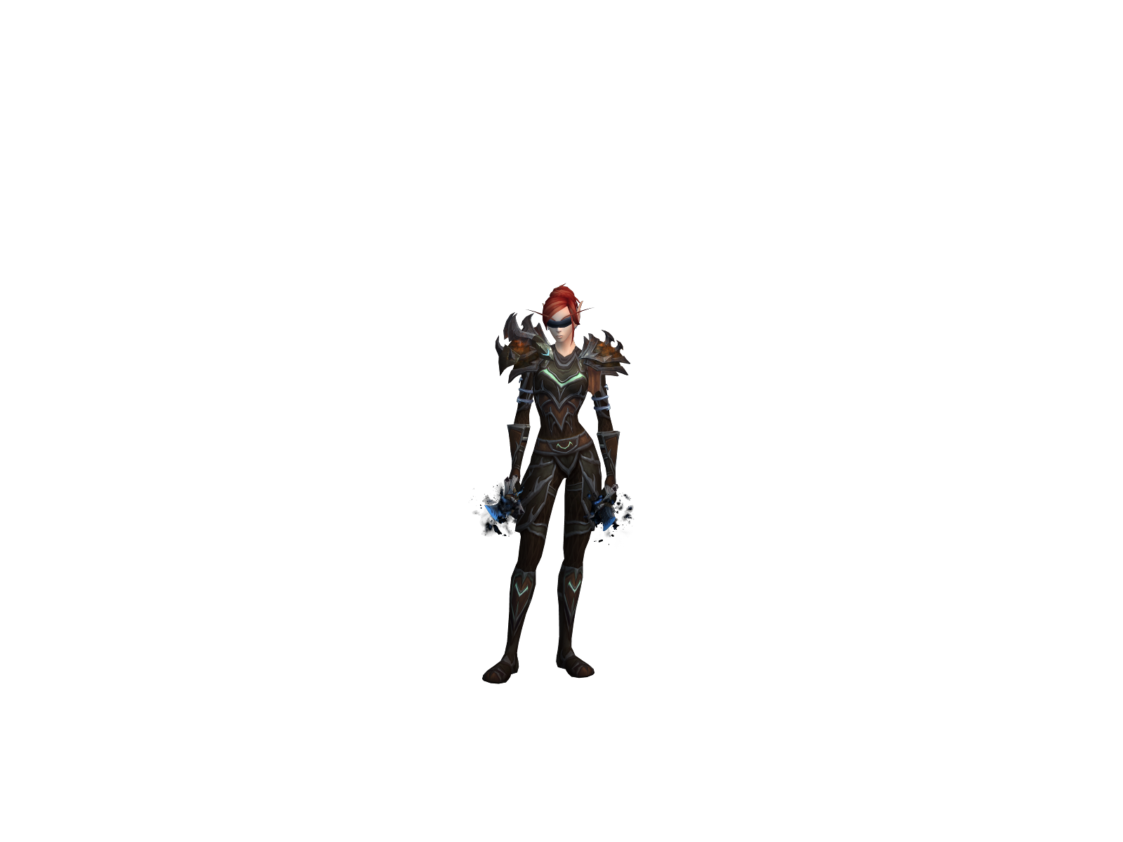 Edark 3D character render