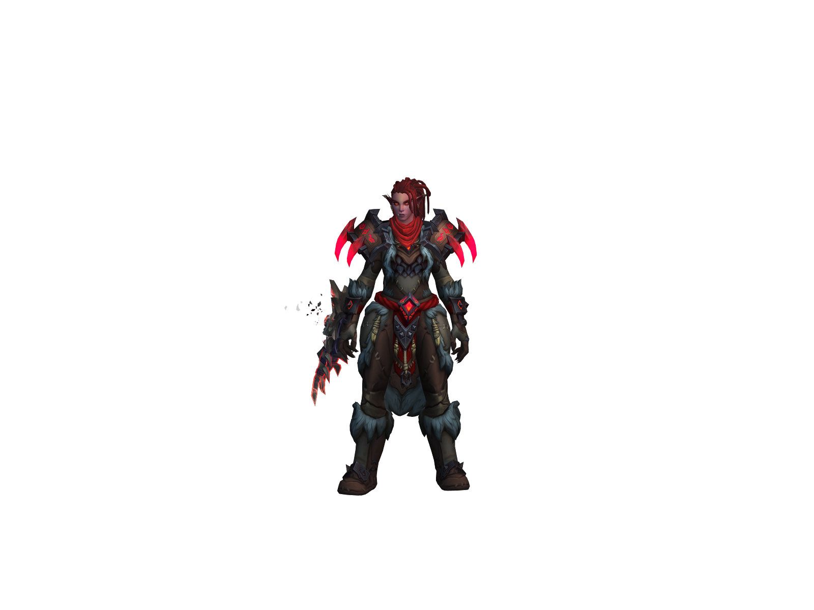 Aiana 3D character render