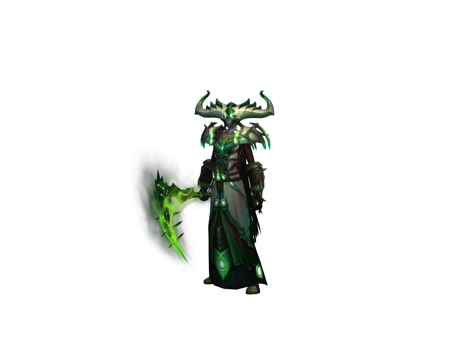 Wither 3D character render