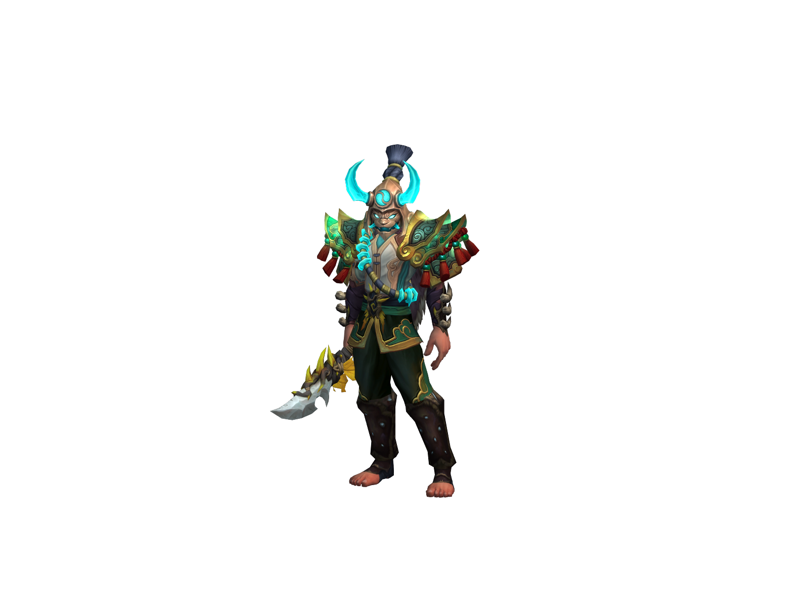 Archanfel 3D character render
