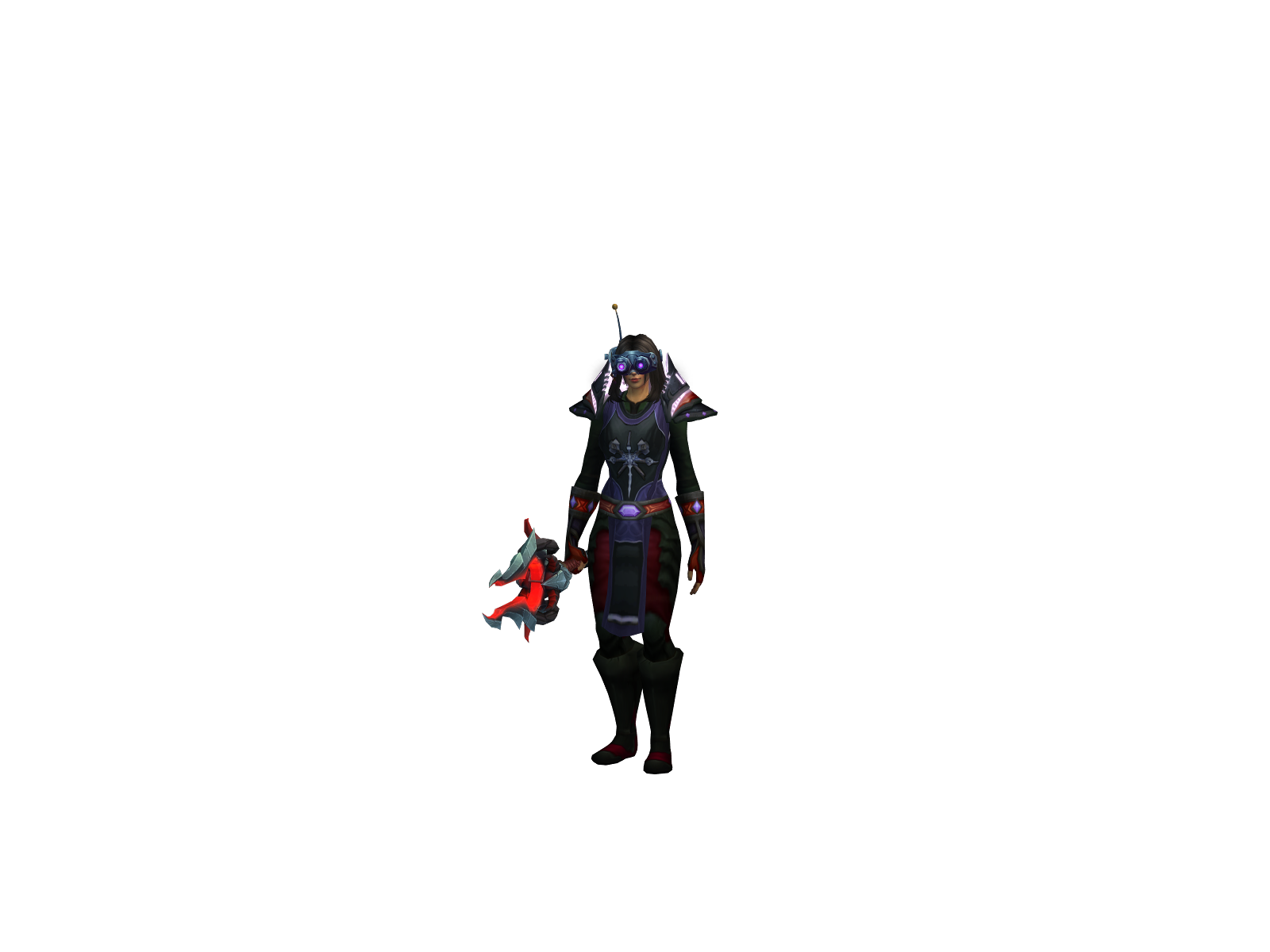 Stingybich 3D character render