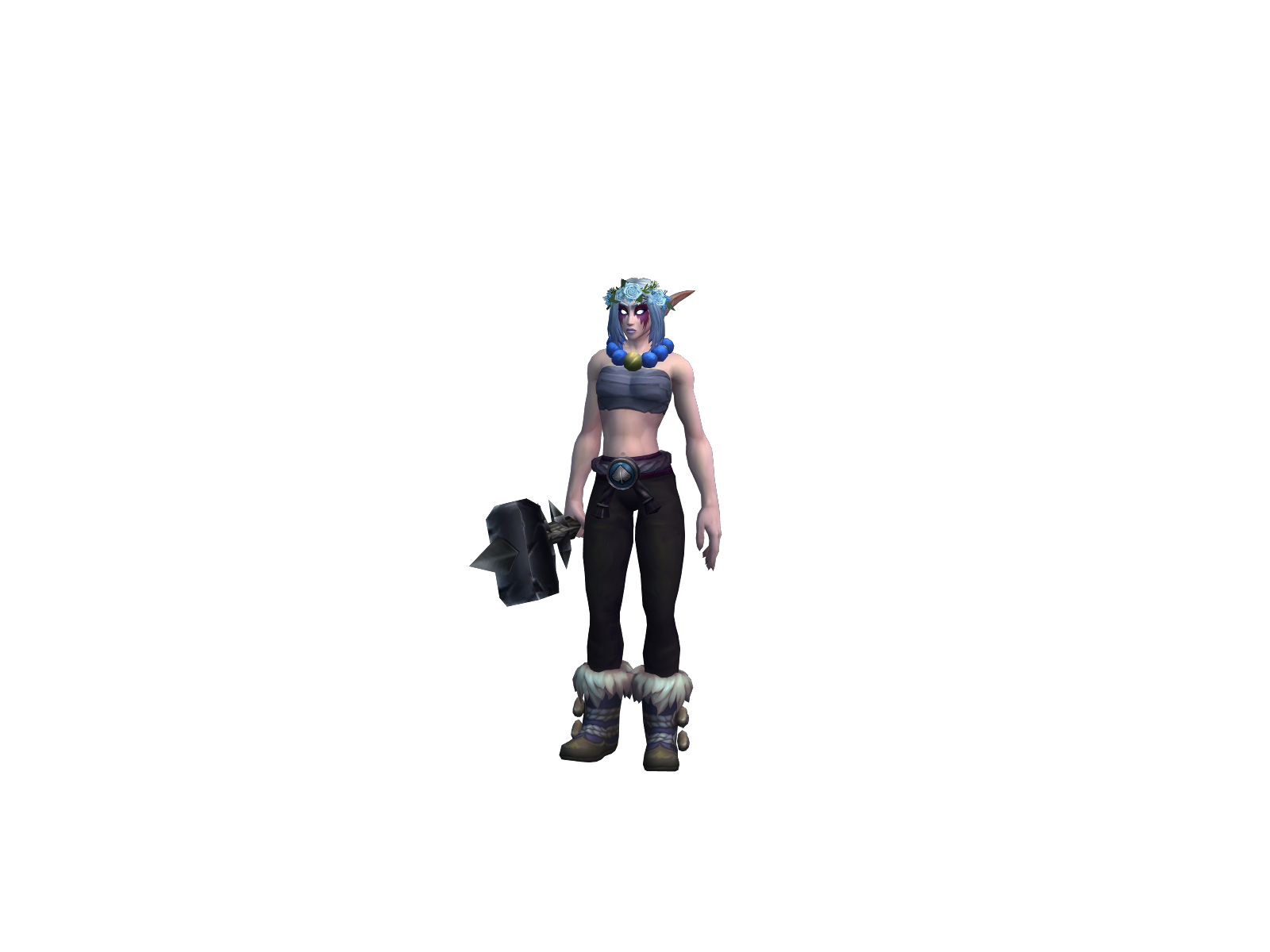 Hiyori 3D character render