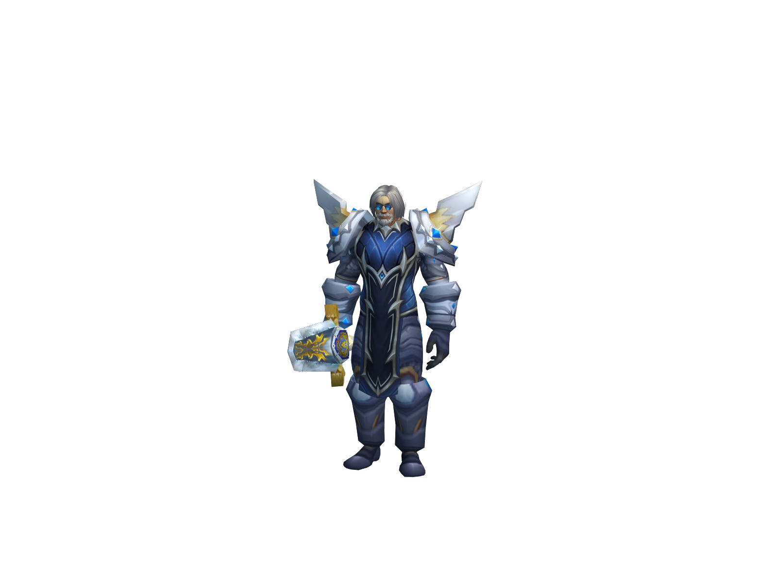 Blessed 3D character render