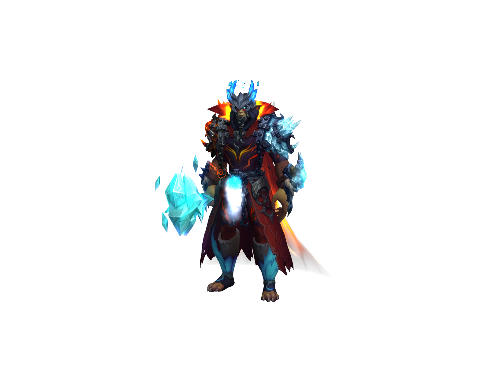 Shamholic 3D character render