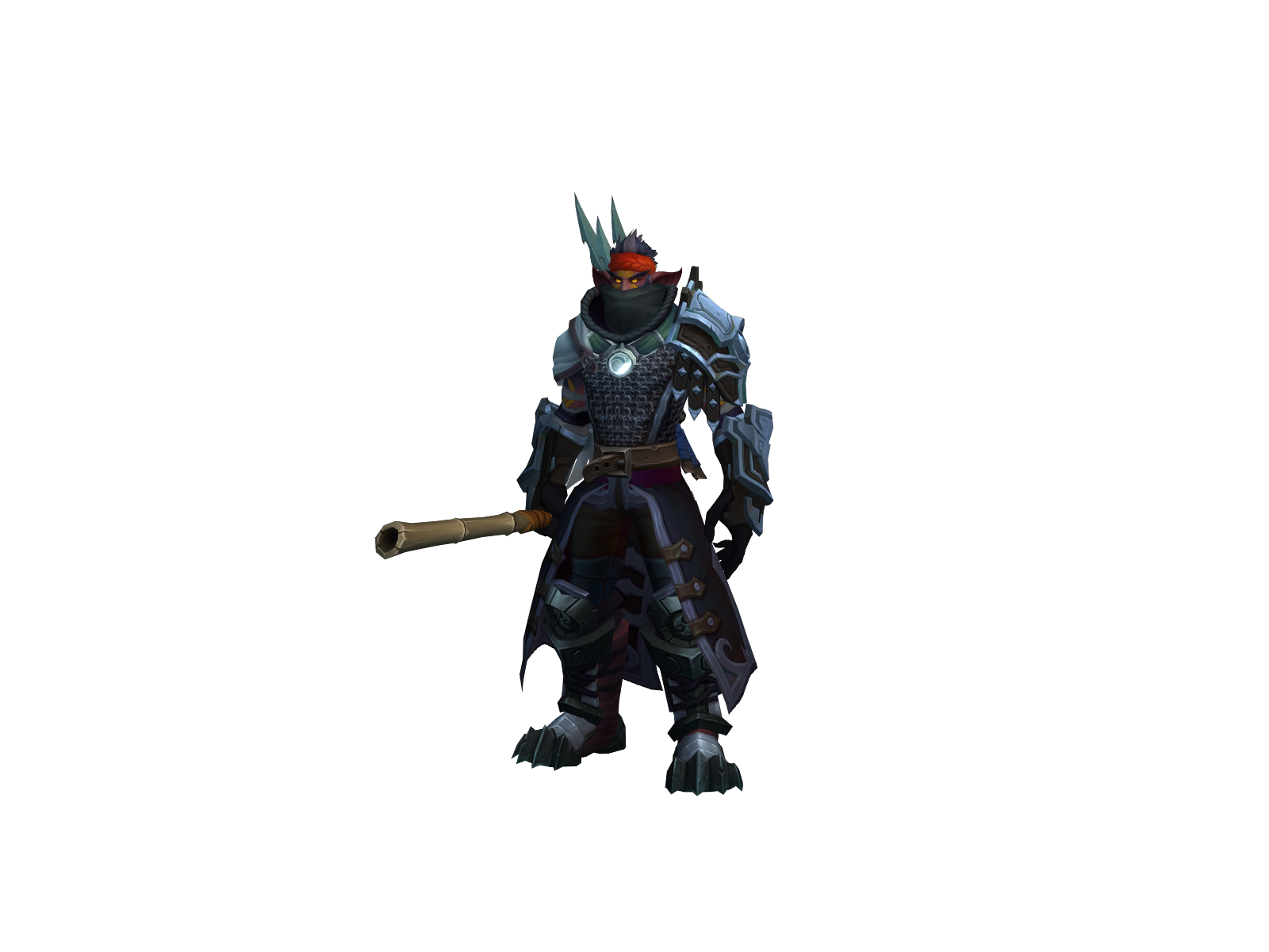 Fistofpaws 3D character render