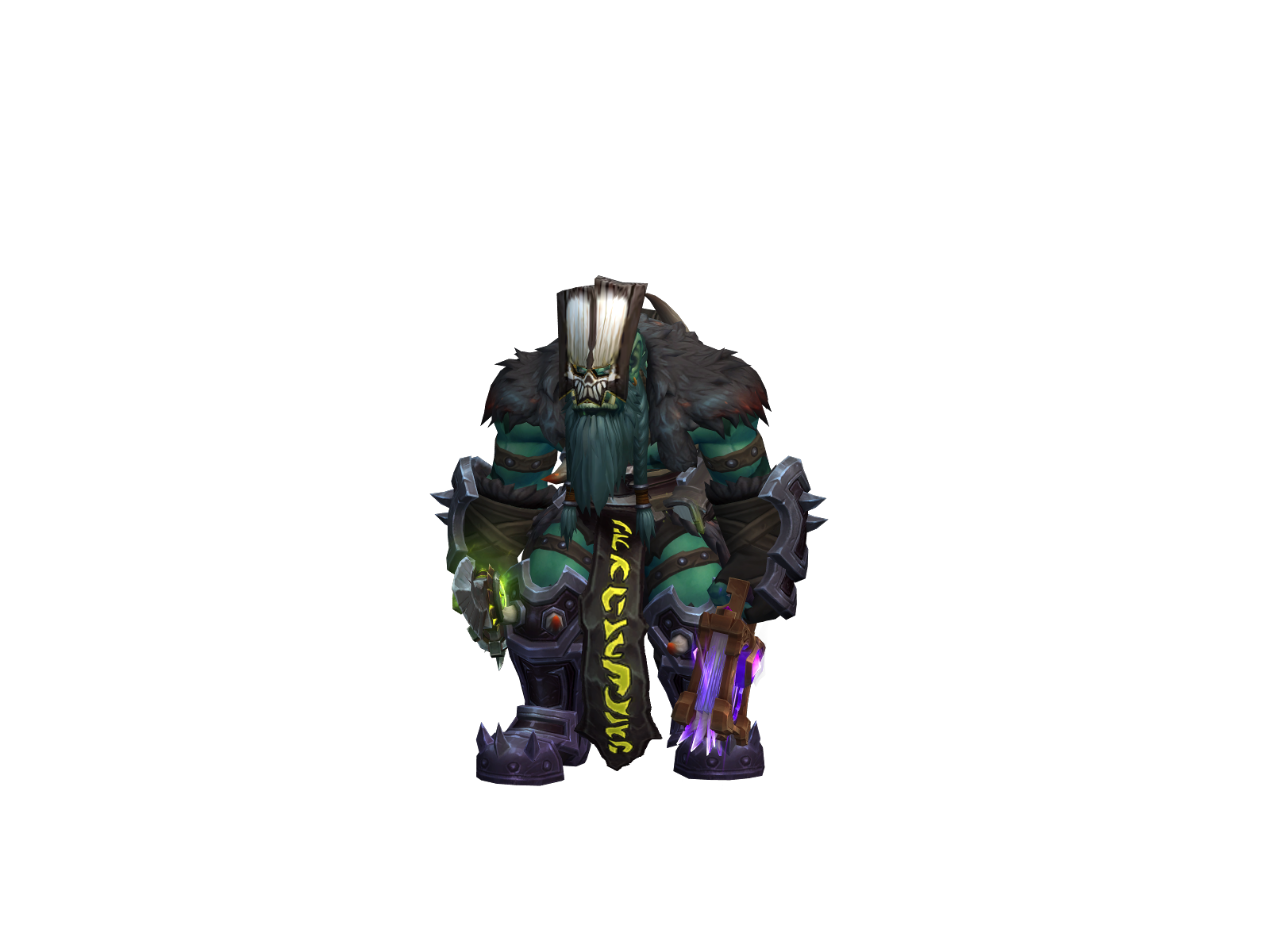 Chucklemore 3D character render