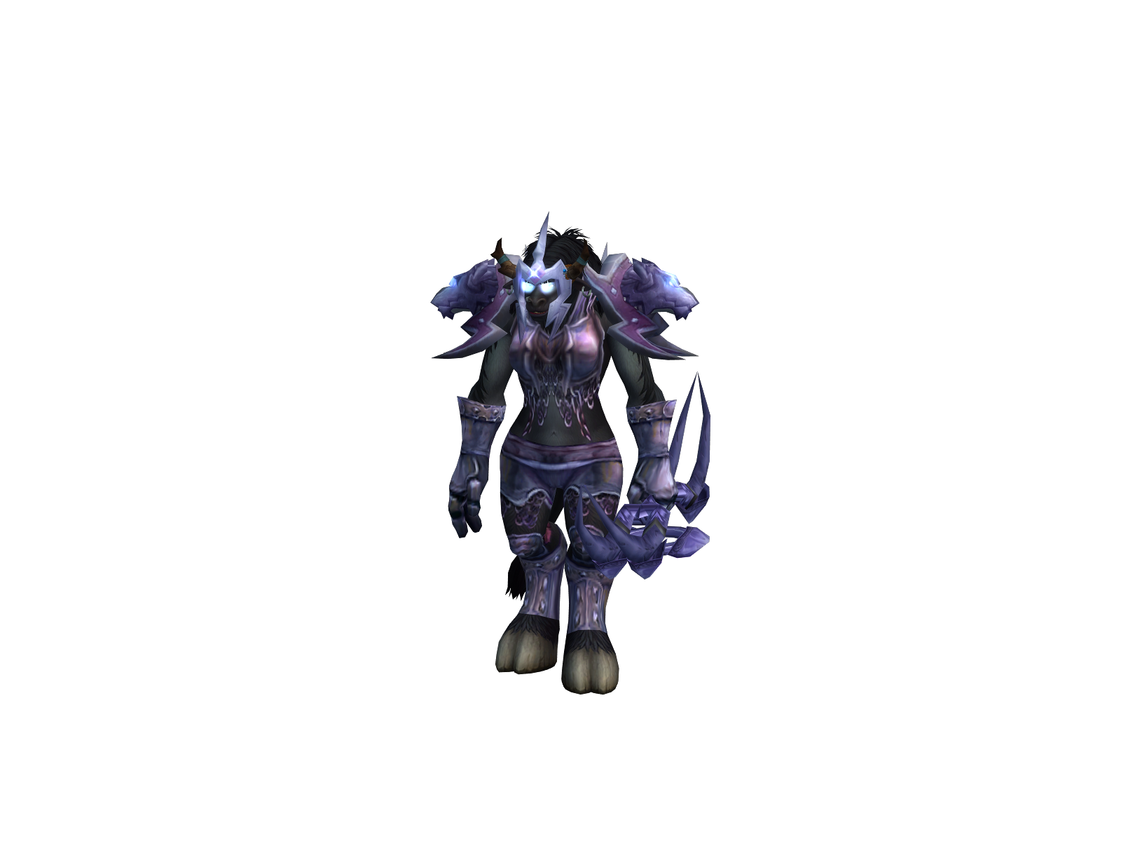 Mooquiesha 3D character render