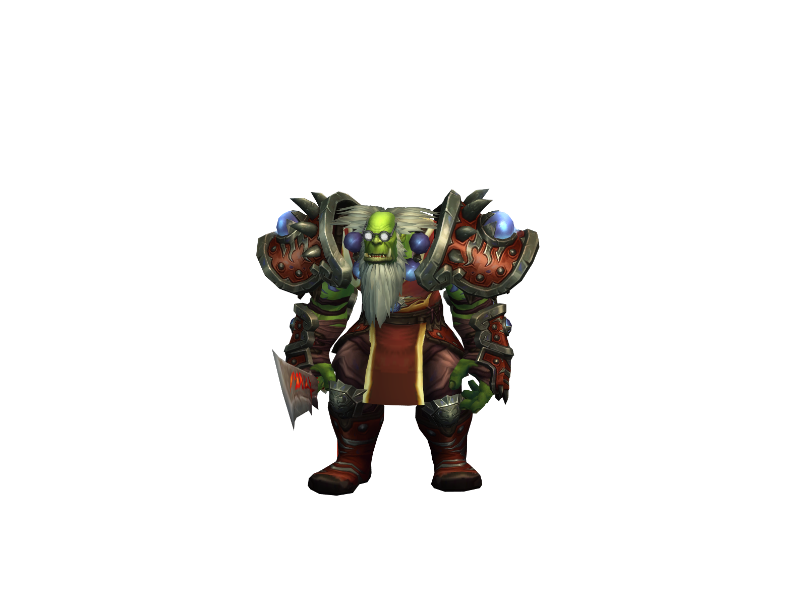 Munkefåne 3D character render