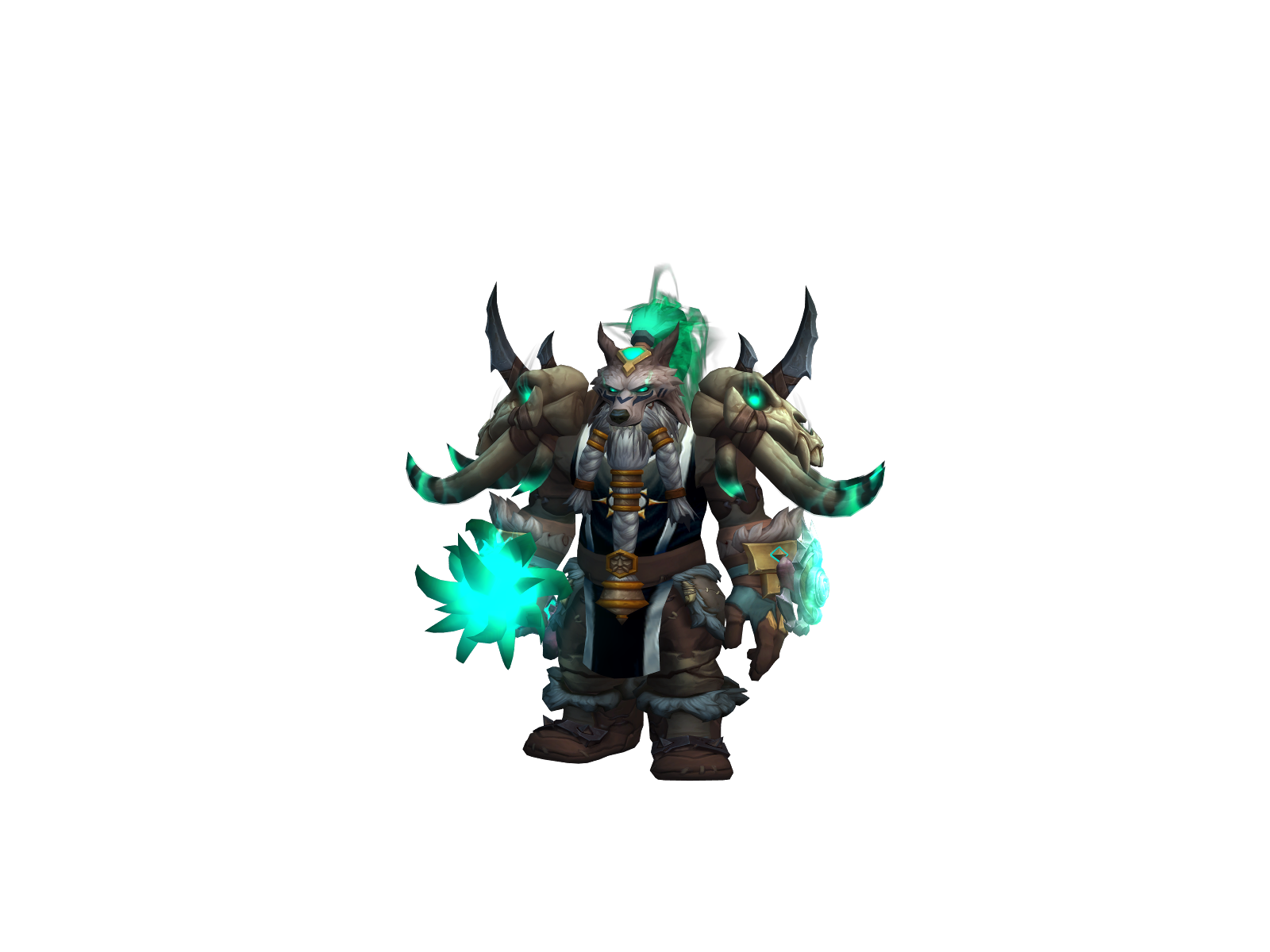 Rhorid 3D character render