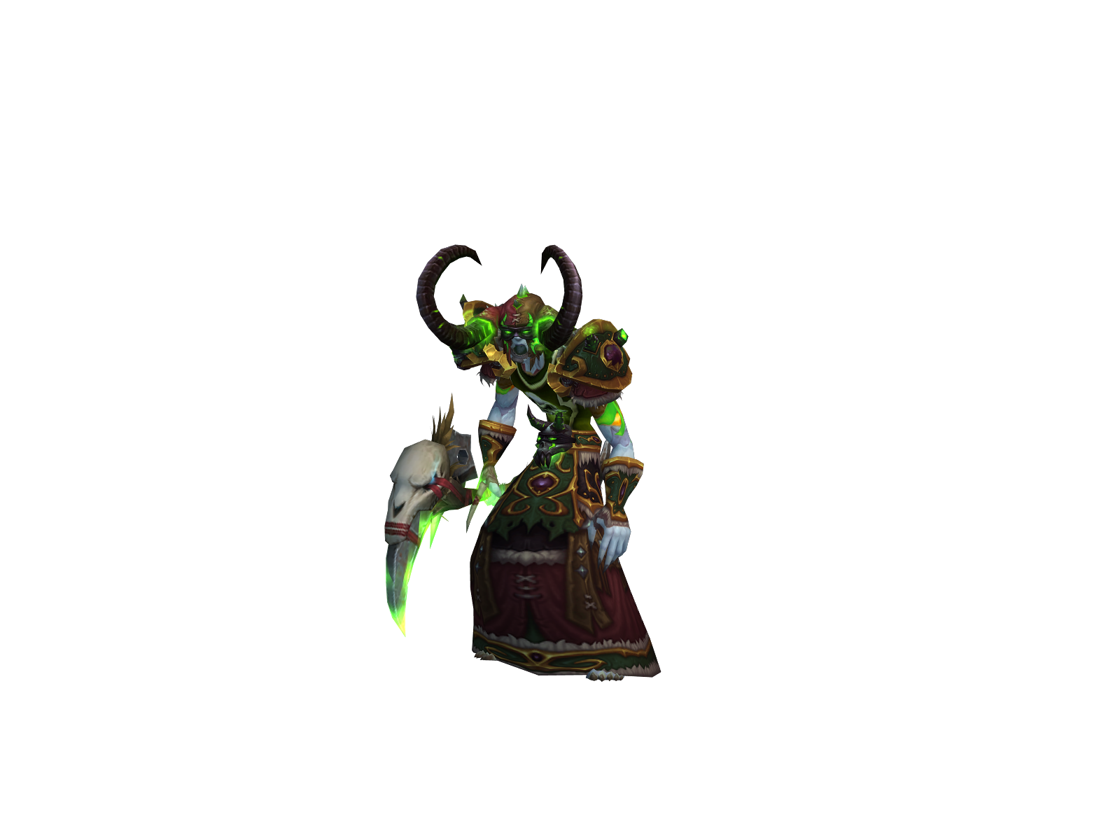 paranoic 3D character render