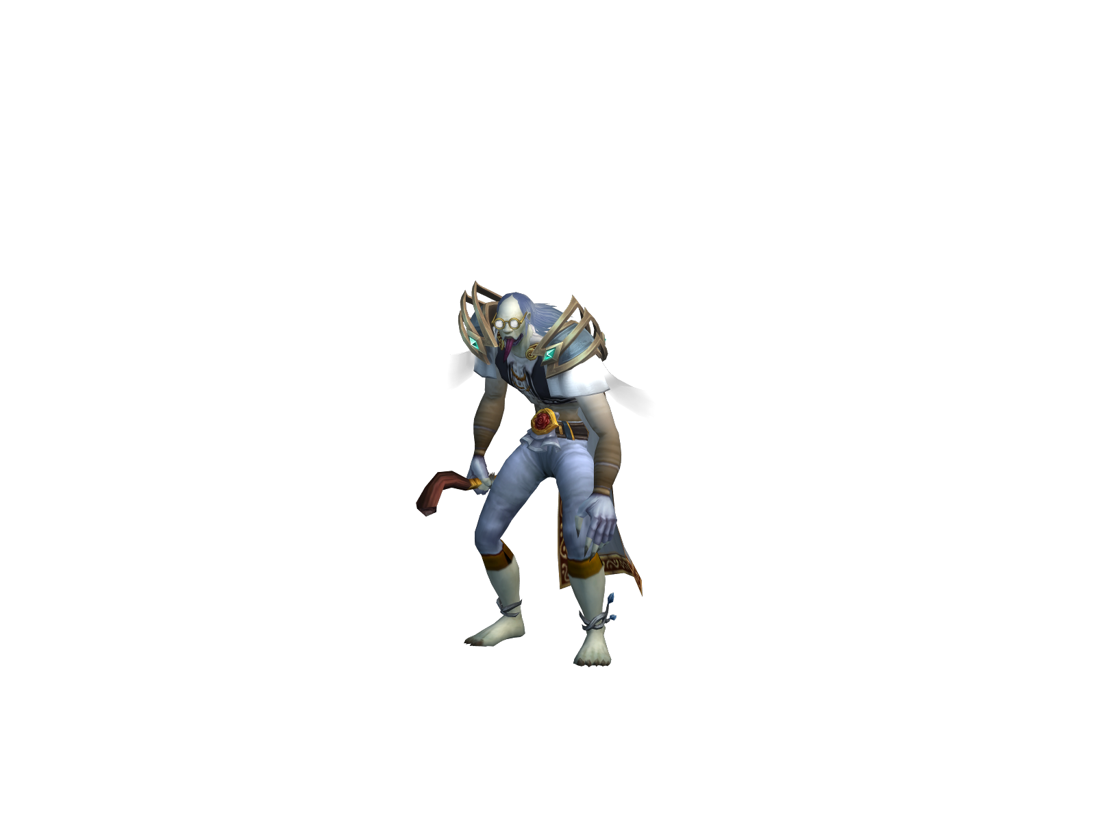Bakerolls 3D character render