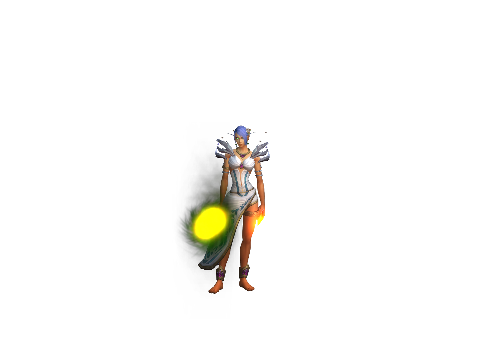 Mjaa 3D character render