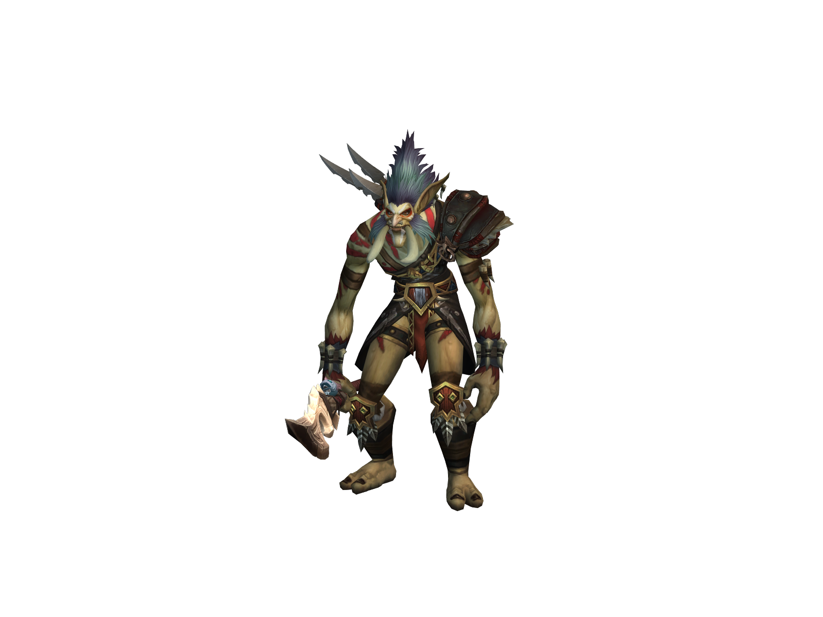 Kinrakhan 3D character render