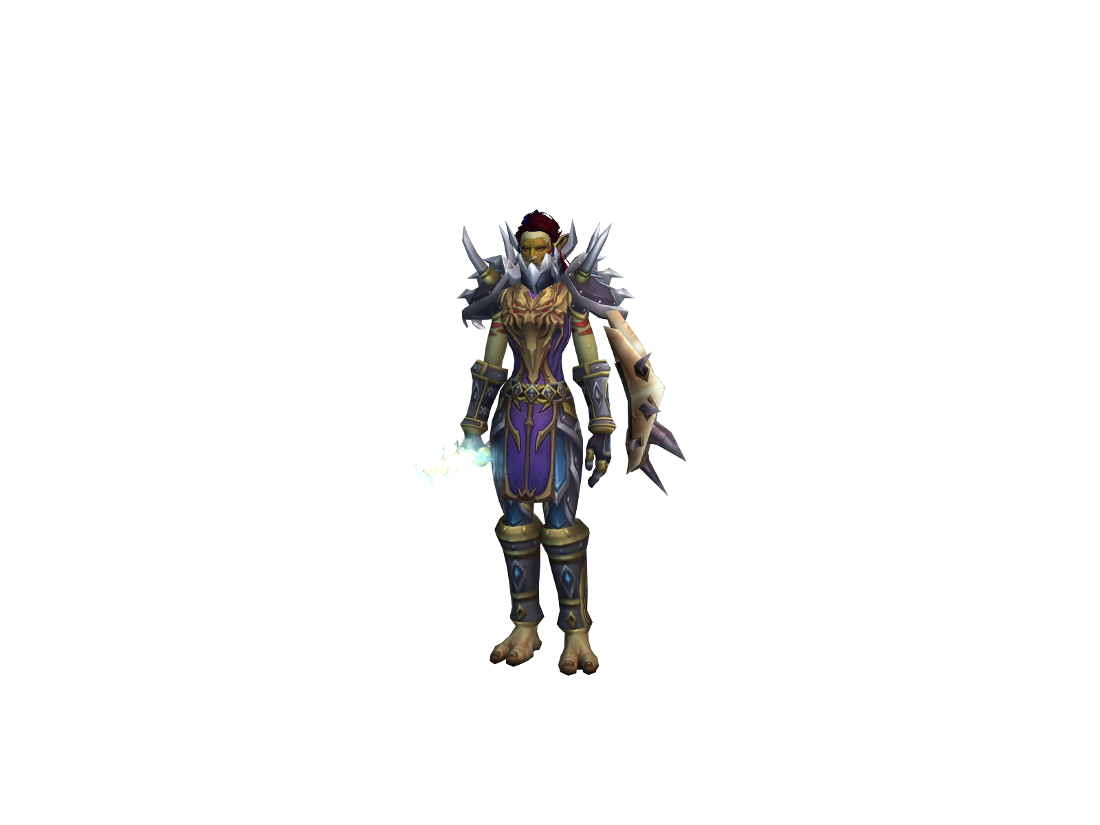 Golr 3D character render