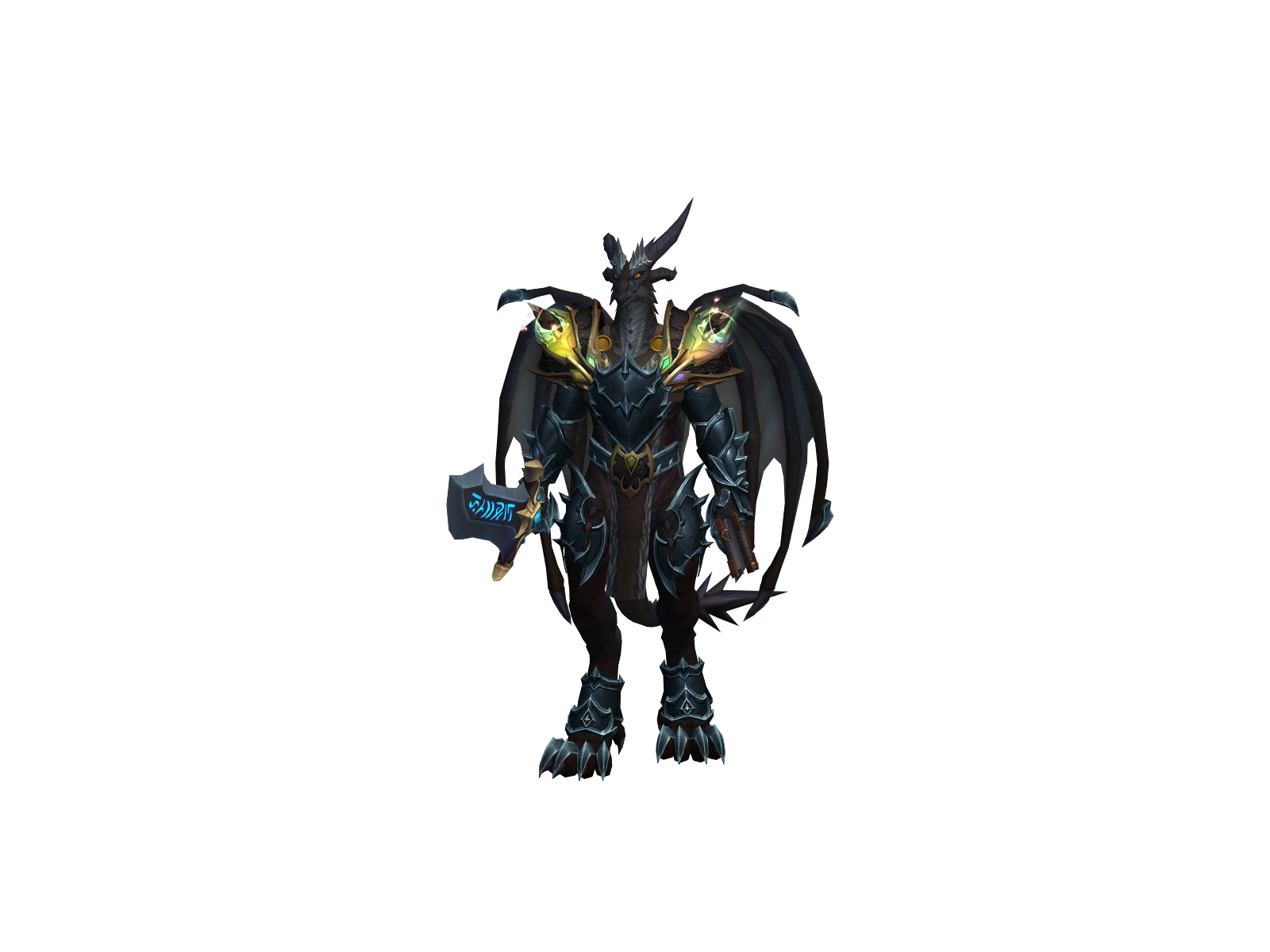 Winder 3D character render
