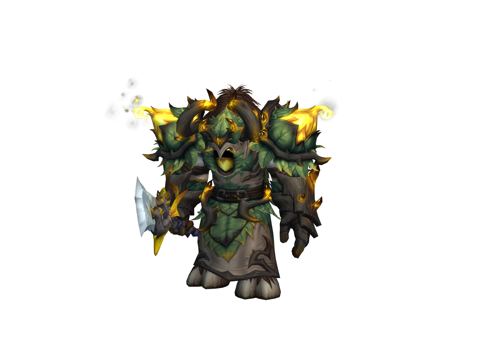 Trotka 3D character render