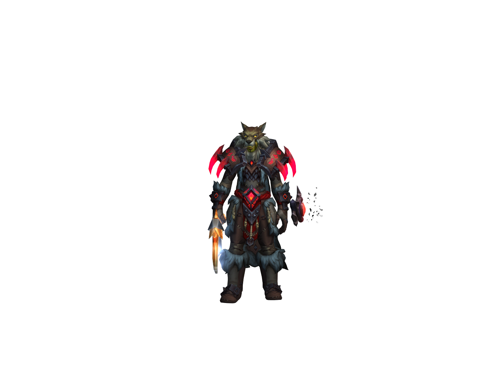 Makozy 3D character render