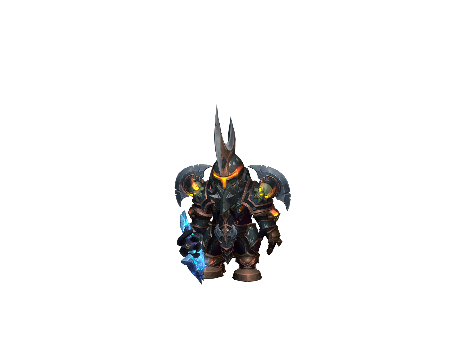 Náermira 3D character render