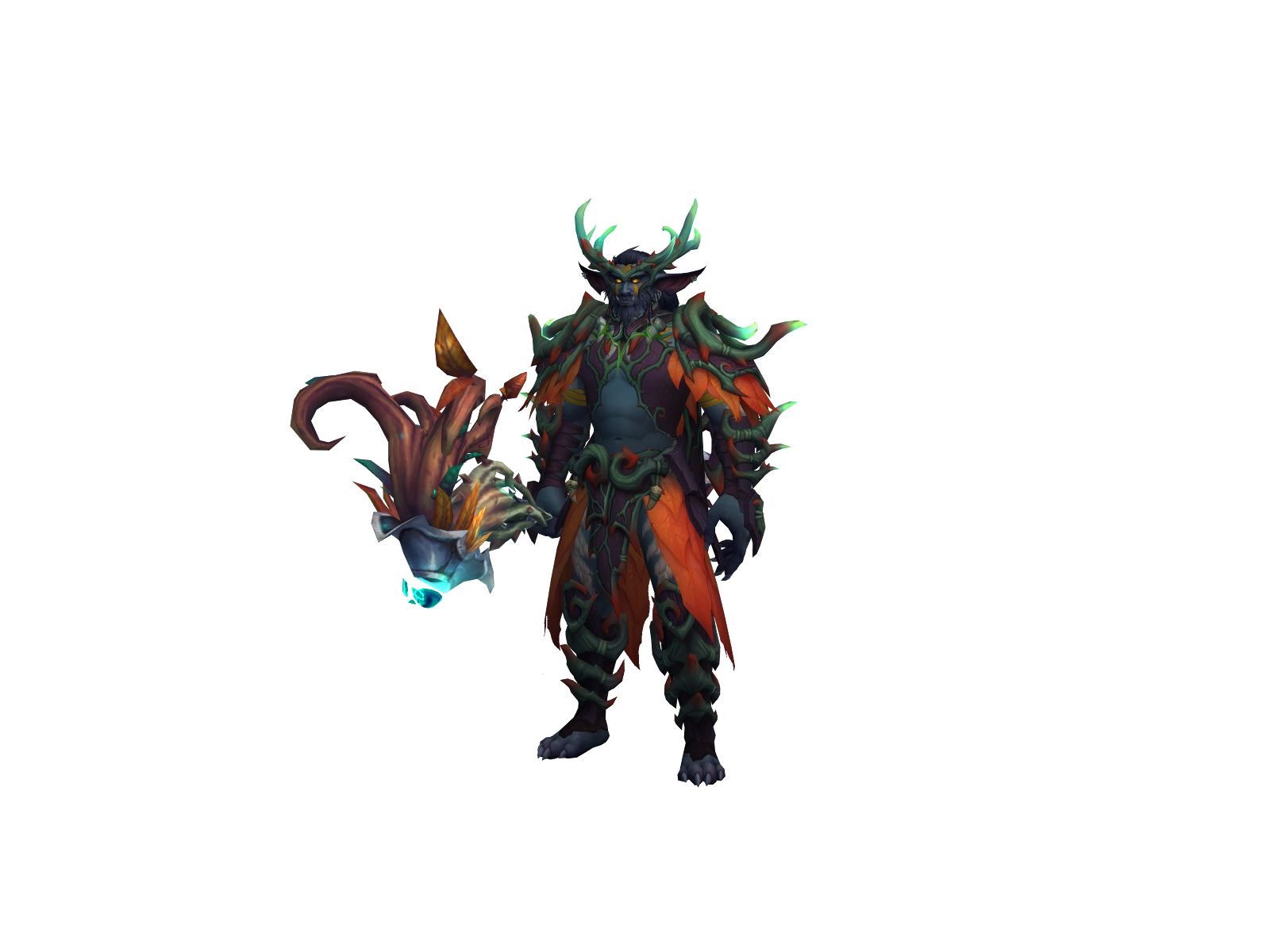 Tiwru 3D character render